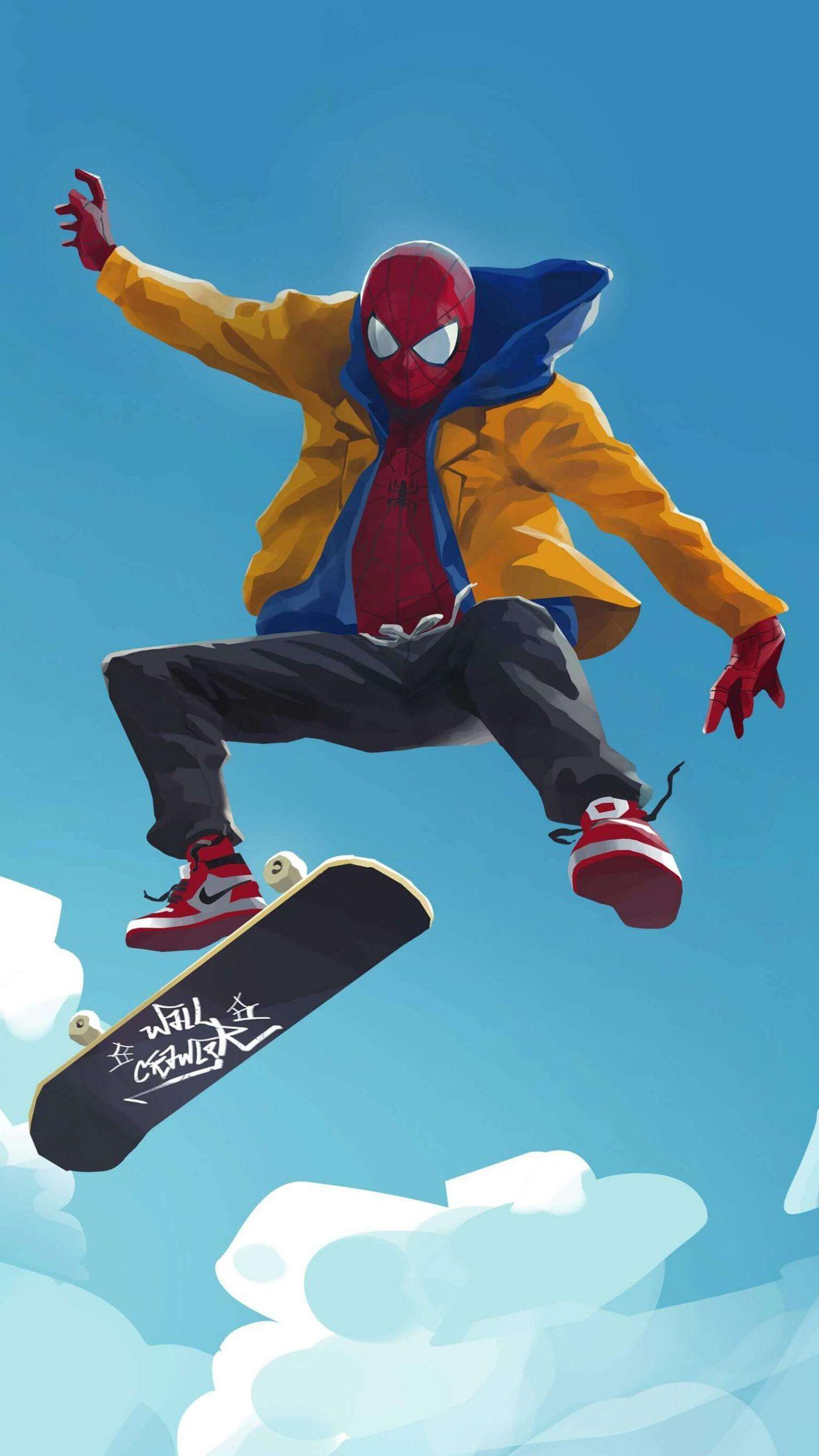 1440x2560 Cool Skateboard Wallpaper