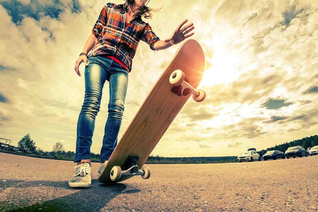 1350x900 Wallpaper Of Skateboards