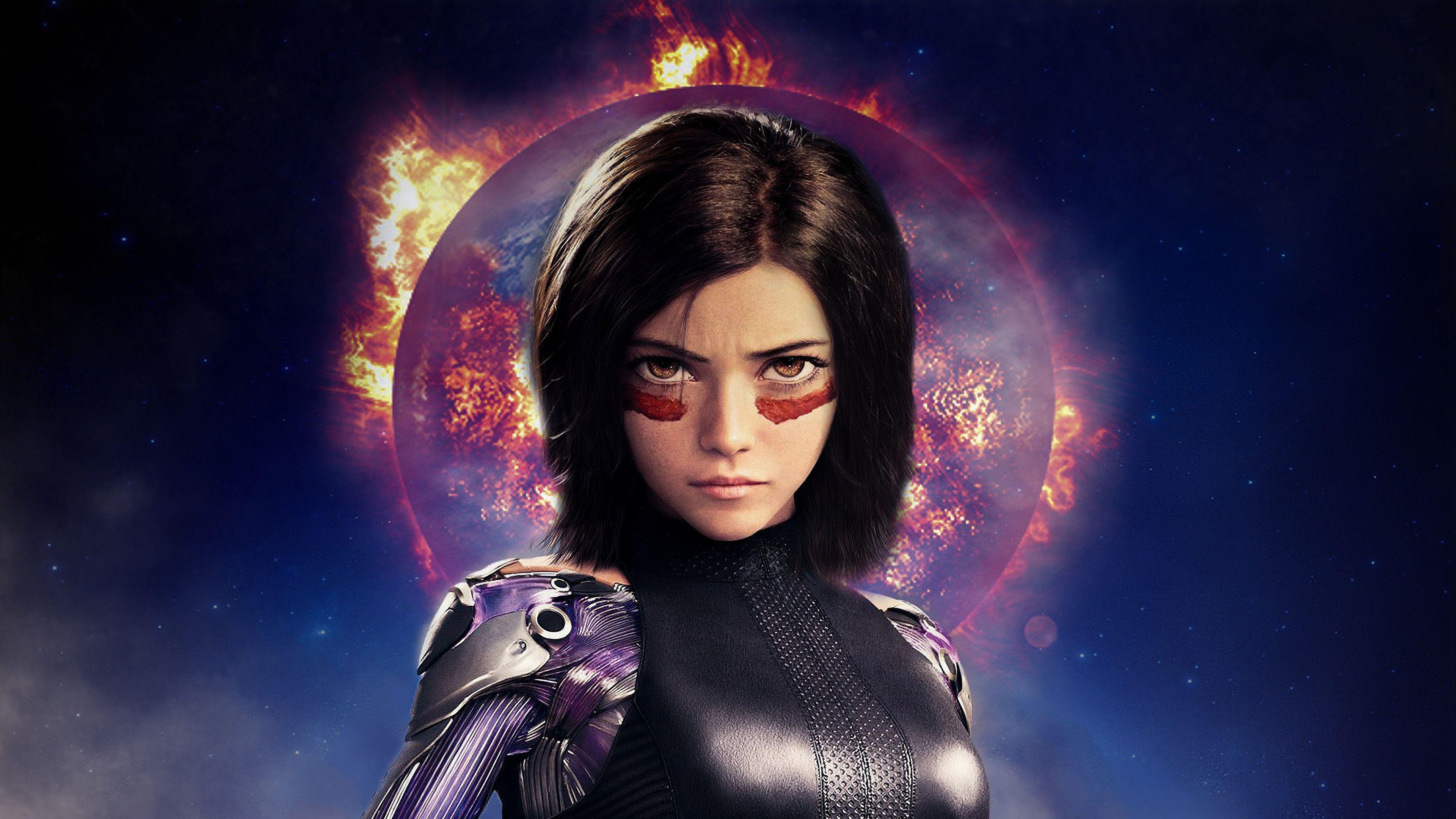 3840x2160 4k Alita Battle Angel Hd Wallpaper, Behance Wallpaper, Artwork Wallpaper, Artist Wallpaper, Alita Batt. Angel Wallpaper, Alita Movie, Alita Battle Angel Manga
