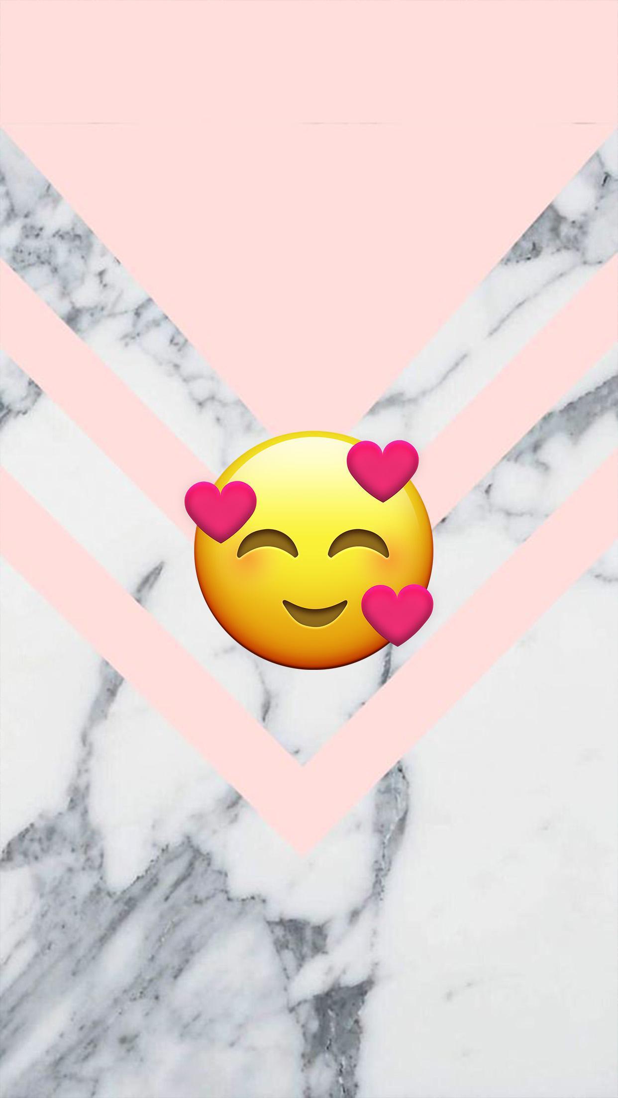 1242x2208 emoji background photo editor wallpaper for Android