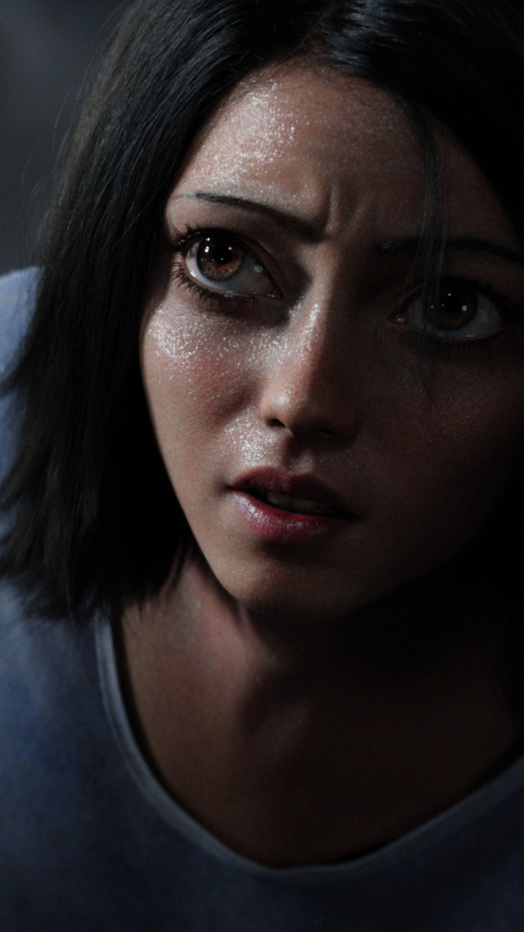 2160x3840 Rosa Salazar In Alita Battle Angel 4K Ultra HD Mobile Wallpaper