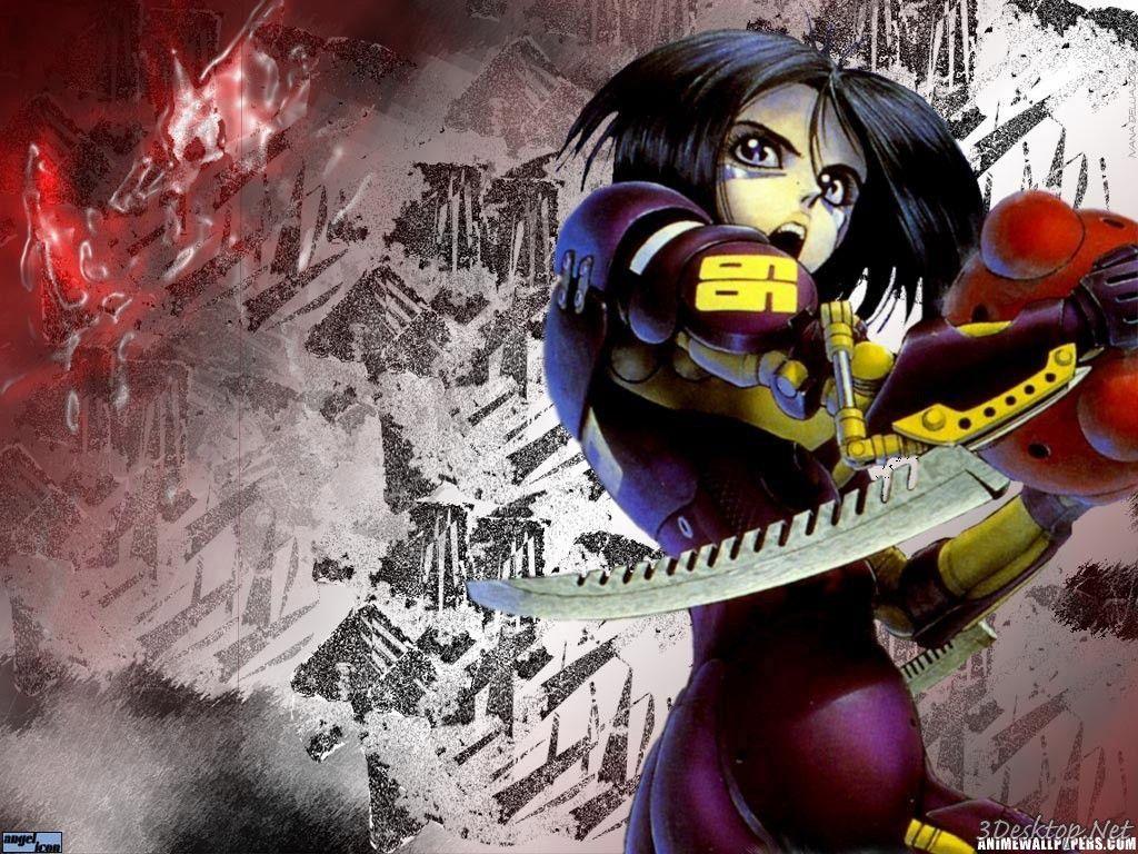 1024x768 Battle Angel Alita Anime Wallpaper 1024×768
