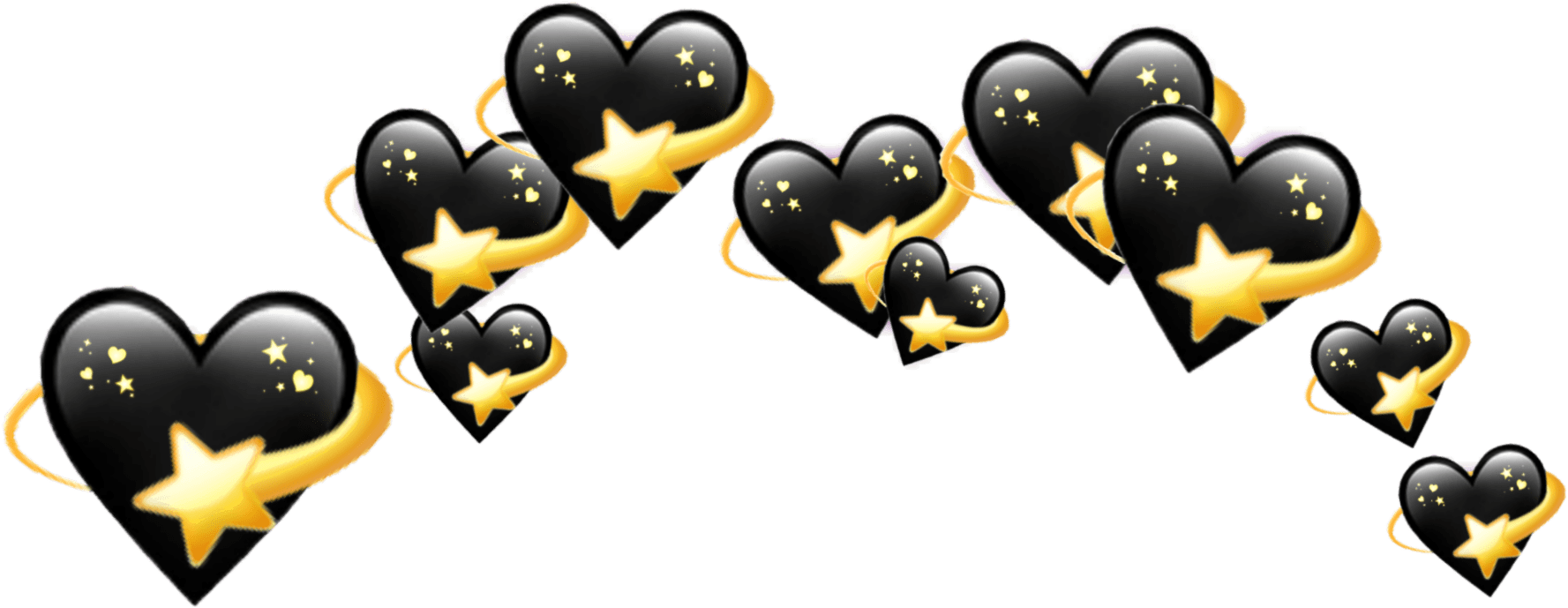 1777x689 Black Heart Emoji Wallpaper