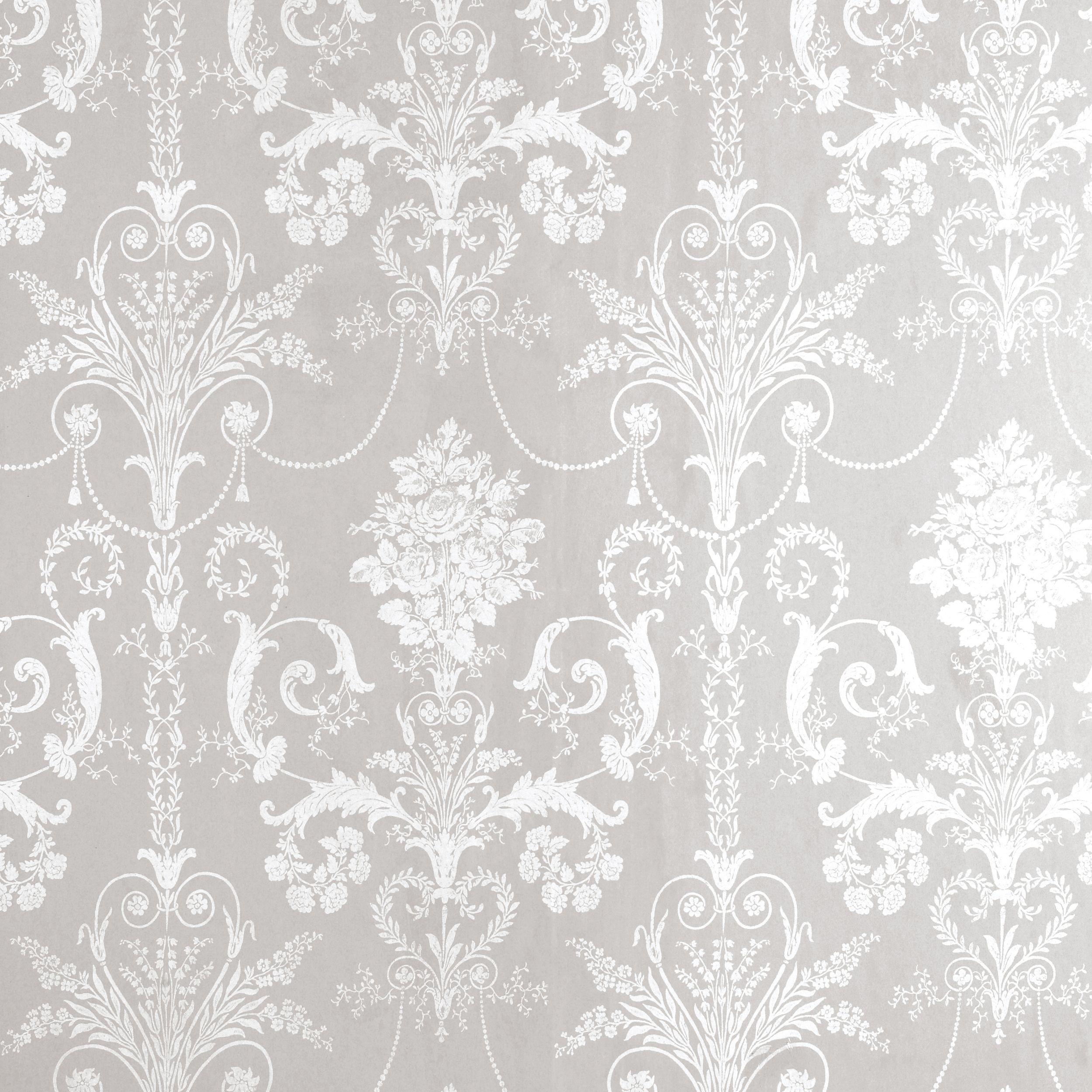 2500x2500 White and Grey Wallpaper
