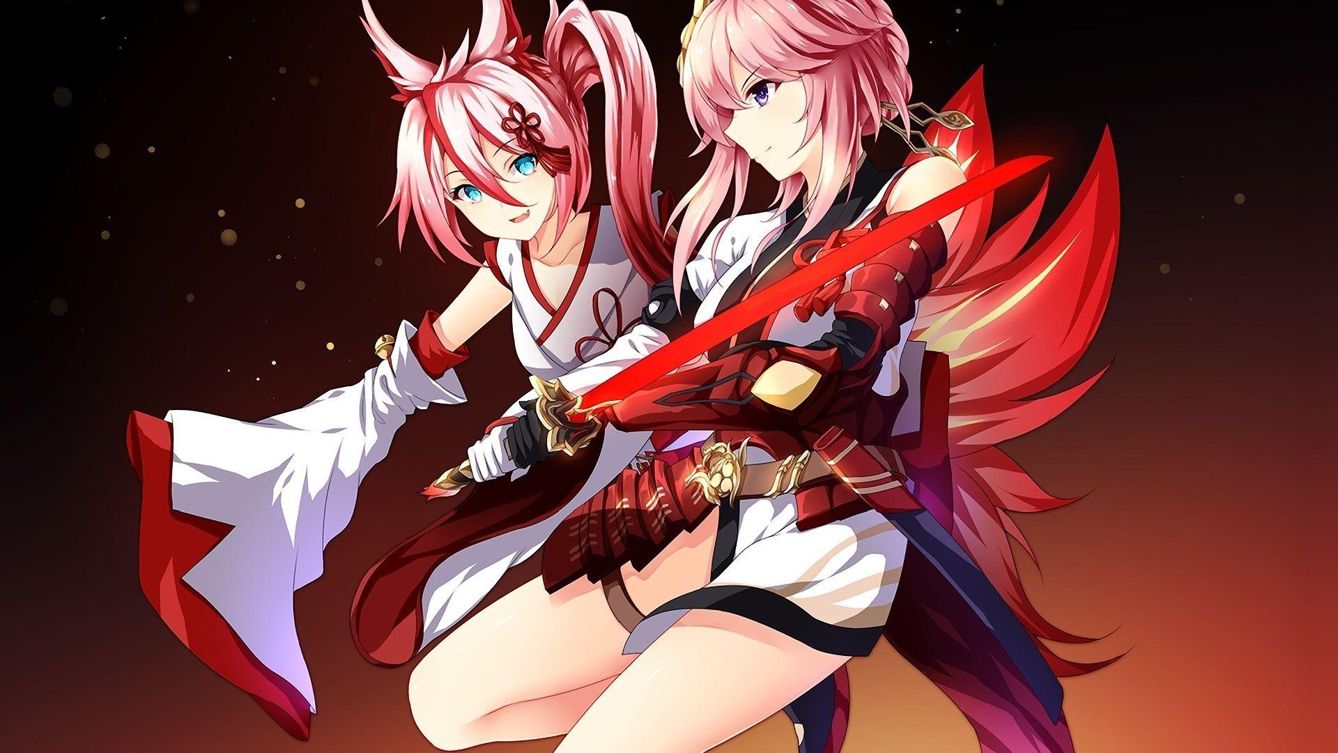 1920x1080 Desktop wallpaper anime girls, yae sakura, benghuai xueyuan, HD image, picture, background, dc2af0