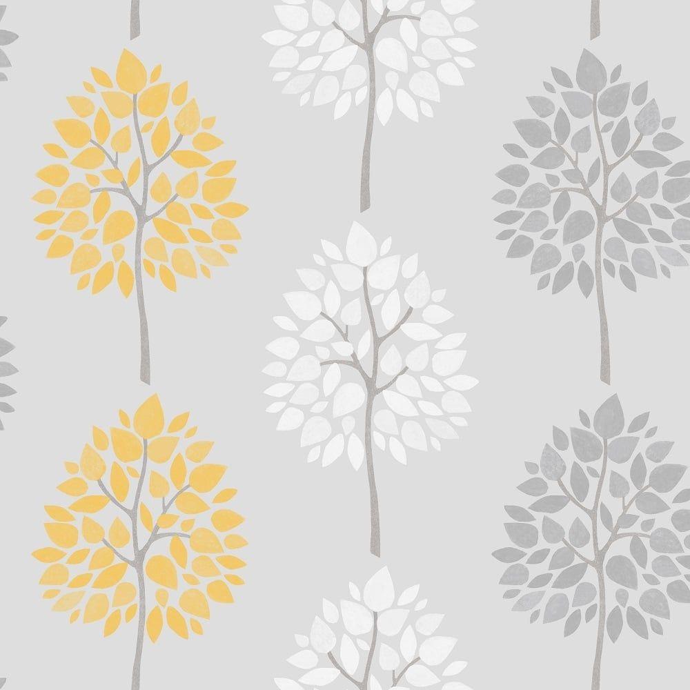 1000x1000 Grey Yellow And White Wallpaper