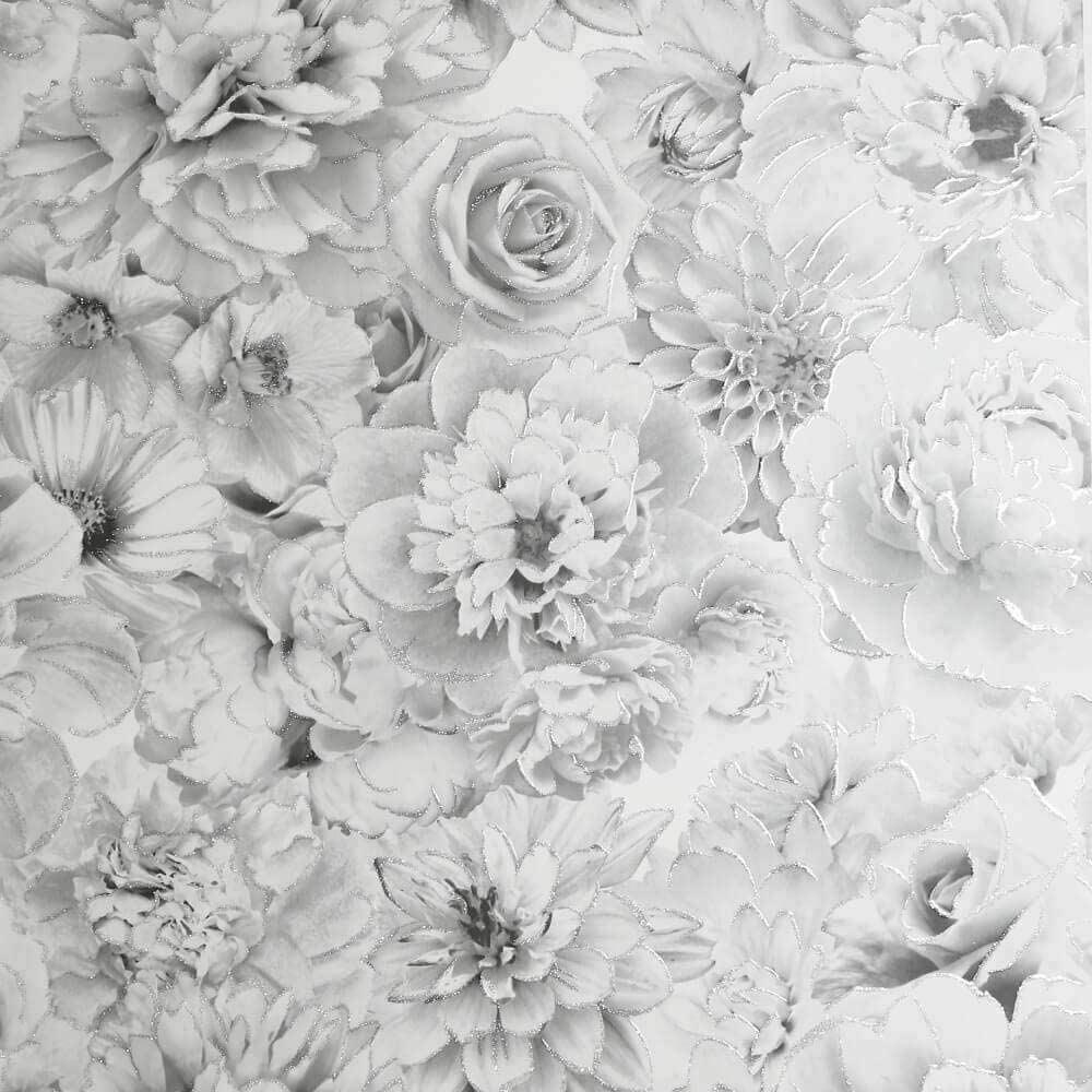 1000x1000 Grey White Wallpaper