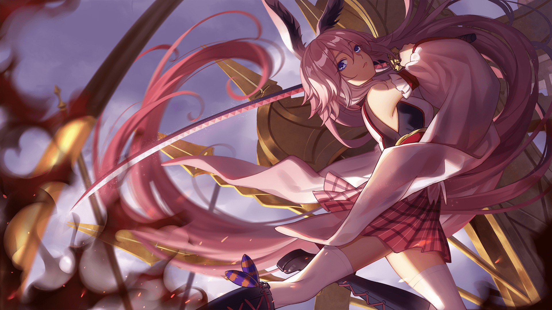 1920x1080 Yae Sakura Wallpaper