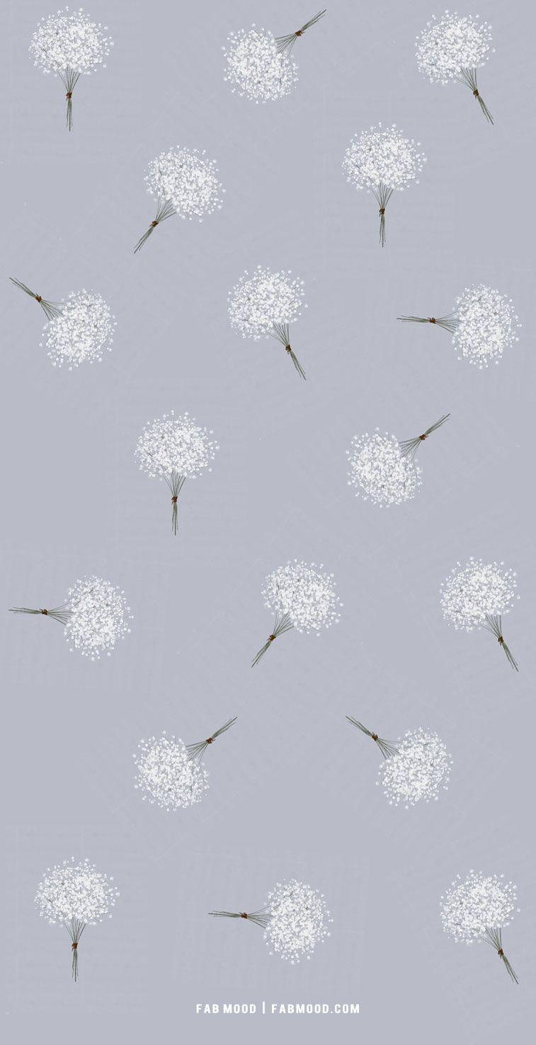 757x1477 Pretty White Baby's Breath bouquet Wallpaper For Phone, flower wallpaer
