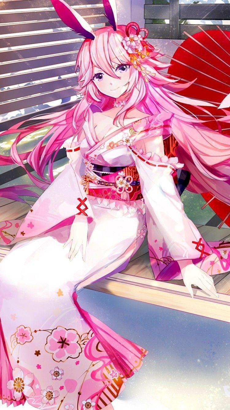 750x1334 Yae Sakura