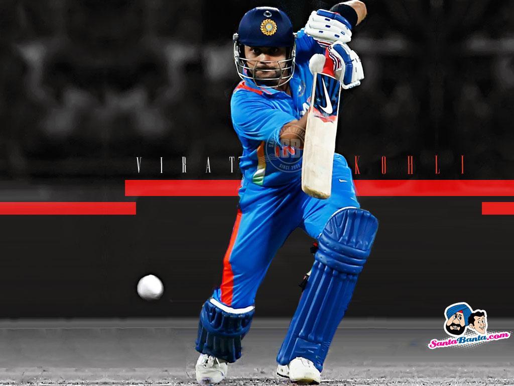 1024x768 Virat Kohli IPL Wallpaper