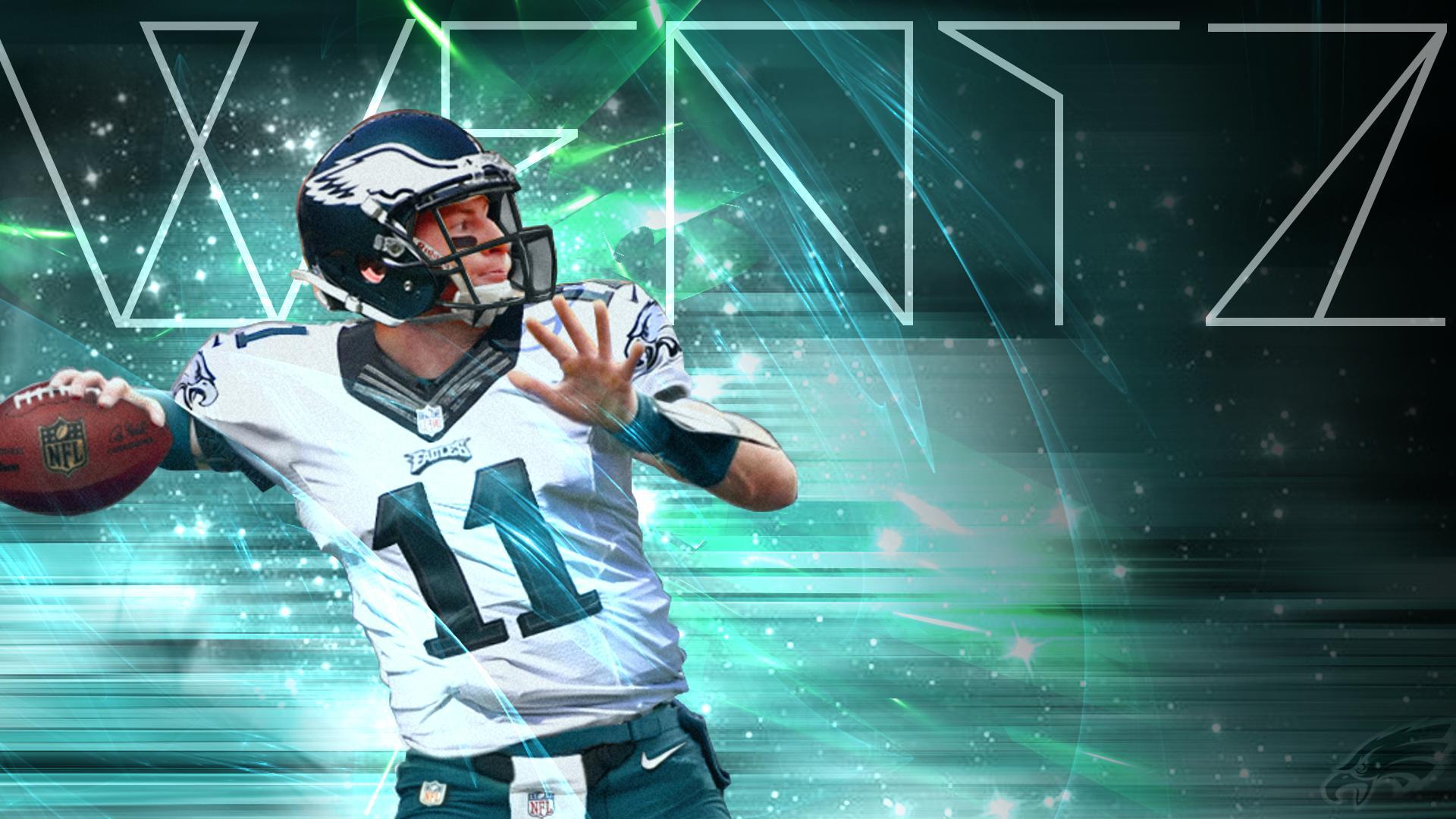 1920x1080 Carson Wentz Desktop Wallpaper (1920x1080) + Mobile Version in Comments