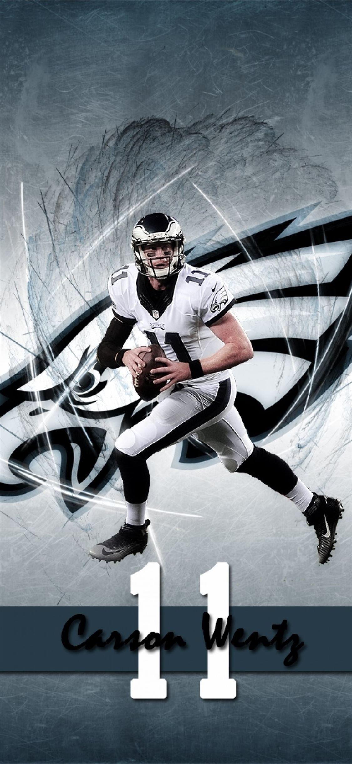 1125x2436 تذكر الصقر الخمور carson wentz jersey