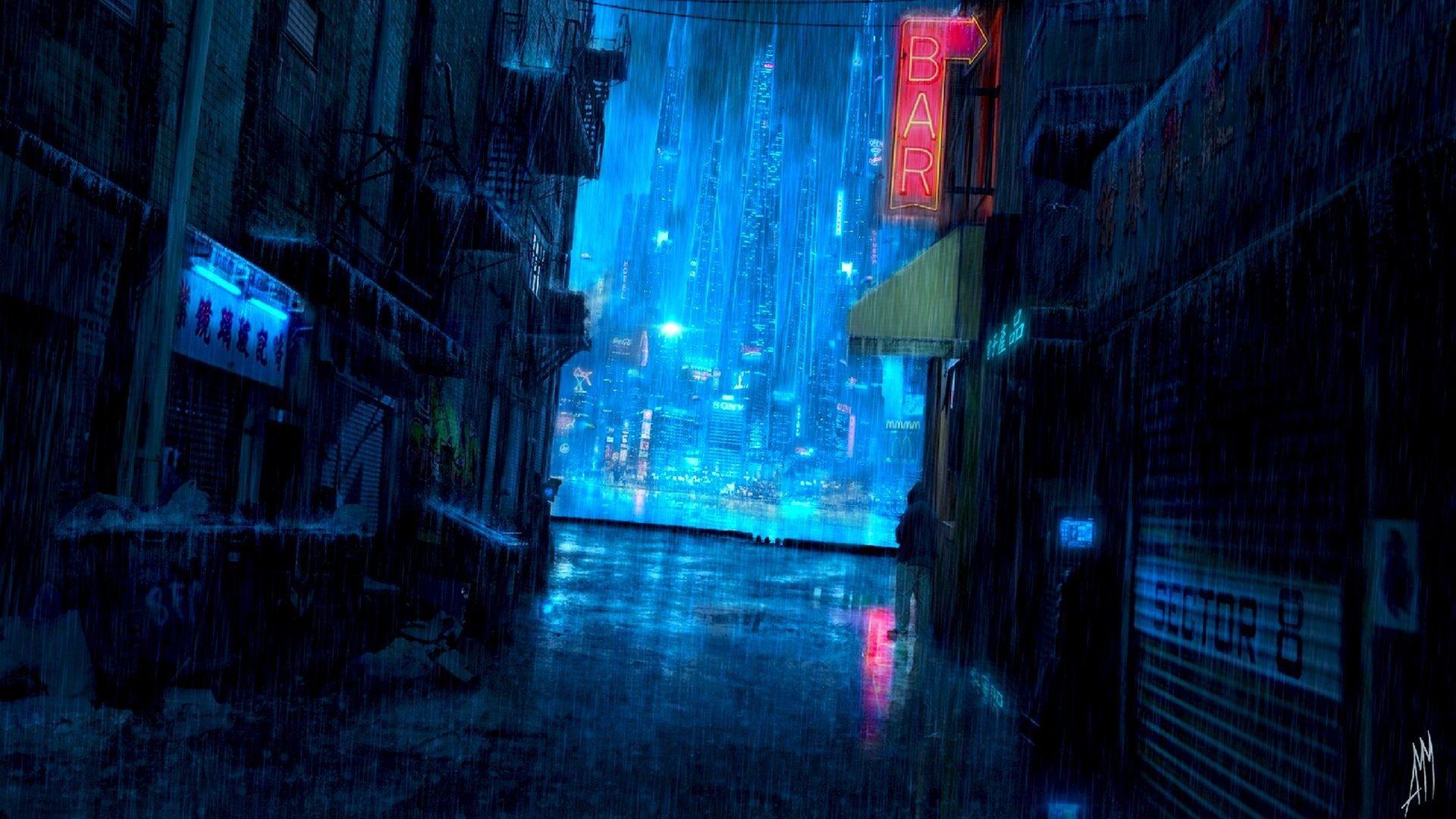 1920x1080 Free download Dark Anime background Scenery Download stunning [1920x1129] for your Desktop, Mobile & Tablet. Explore Anime Rain Wallpaper. Anime Rain Wallpaper, Rain Wallpaper, Rain Wallpaper