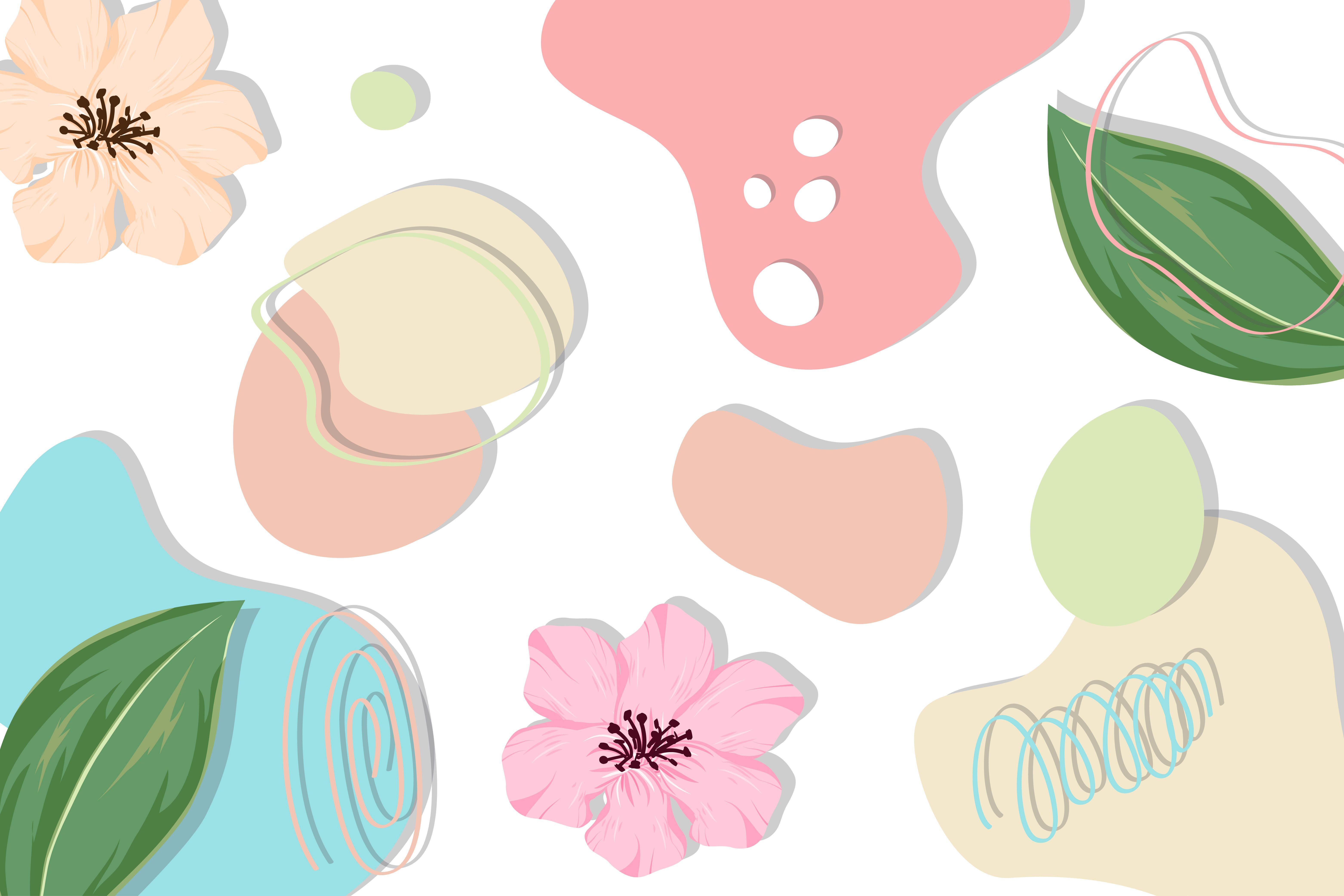 6250x4167 Abstract floral background with pastel color 1951907 Free Vectors, Clipart Graphics & Vector Art