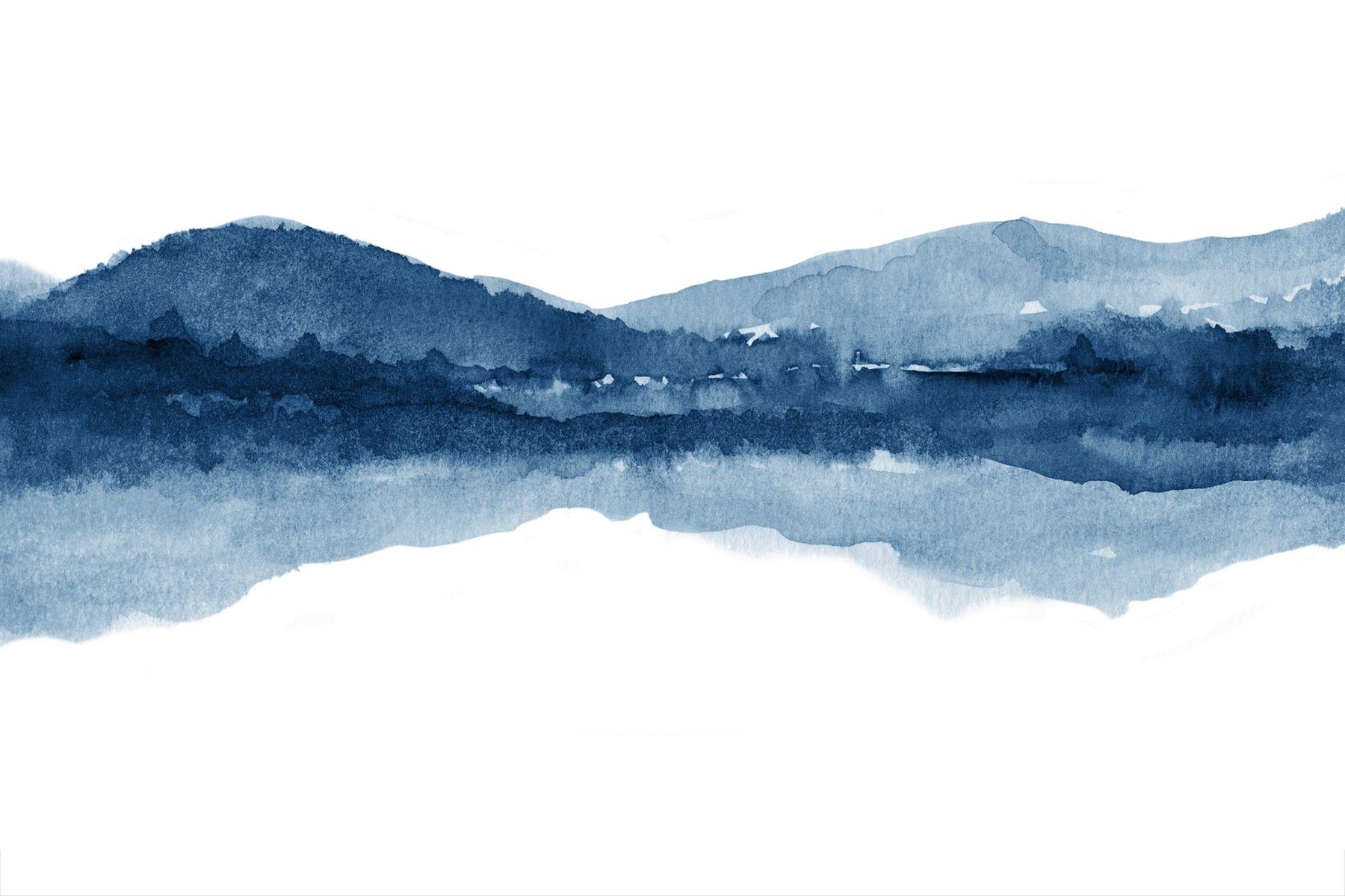 1800x1200 Buy Watercolor landscape III wallpaper US shipping at
