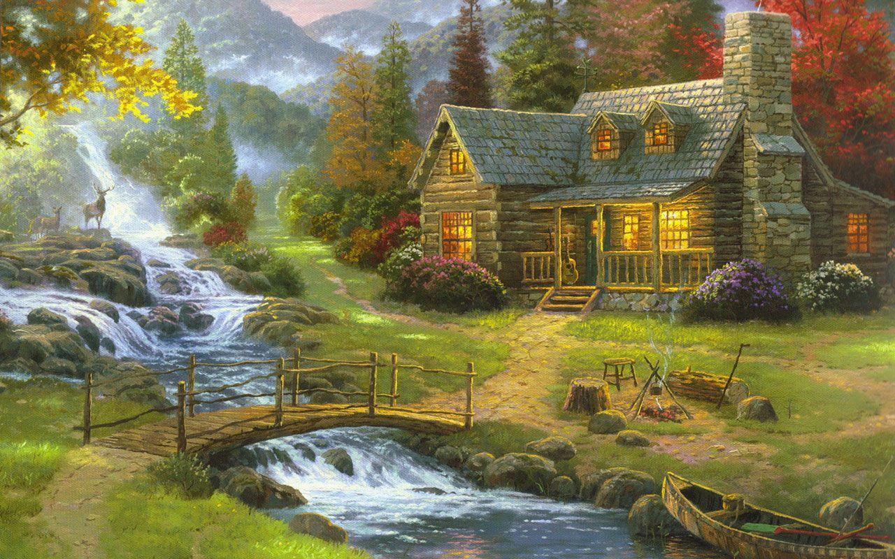 1280x800 Free download Painting landscape picture wallpaper Paintings Wallpaper [1280x800] for your Desktop, Mobile & Tablet. Explore Computer Wallpaper Watercolor Paintings. Watercolor Wallpaper for Walls, Watercolor Wallpaper for The Home