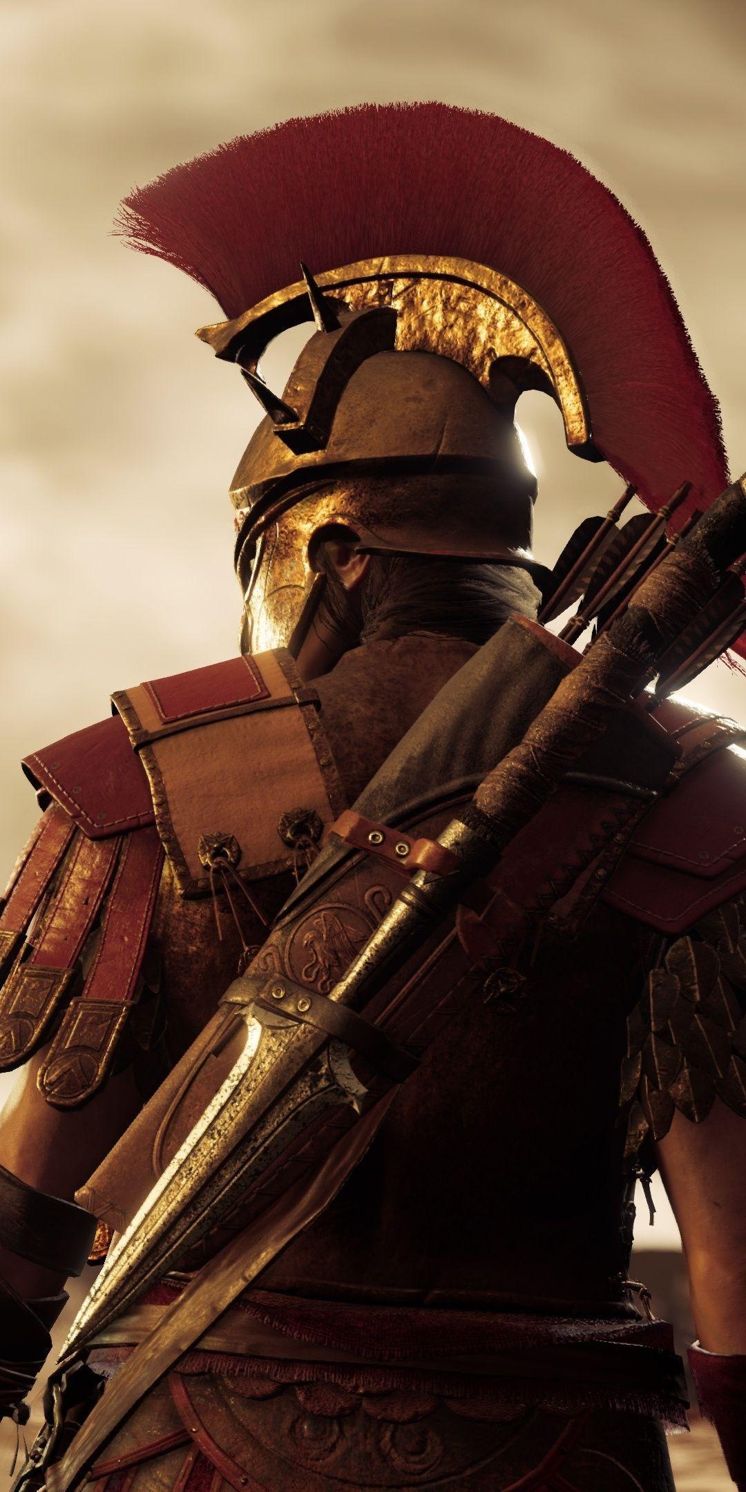 1080x2160 Assassin's Creed Odyssey, video game, warrior, Kassandra, lightning, 1080x2160 wallpaper. Assassins creed odyssey, Assassins creed, Assassin's creed black