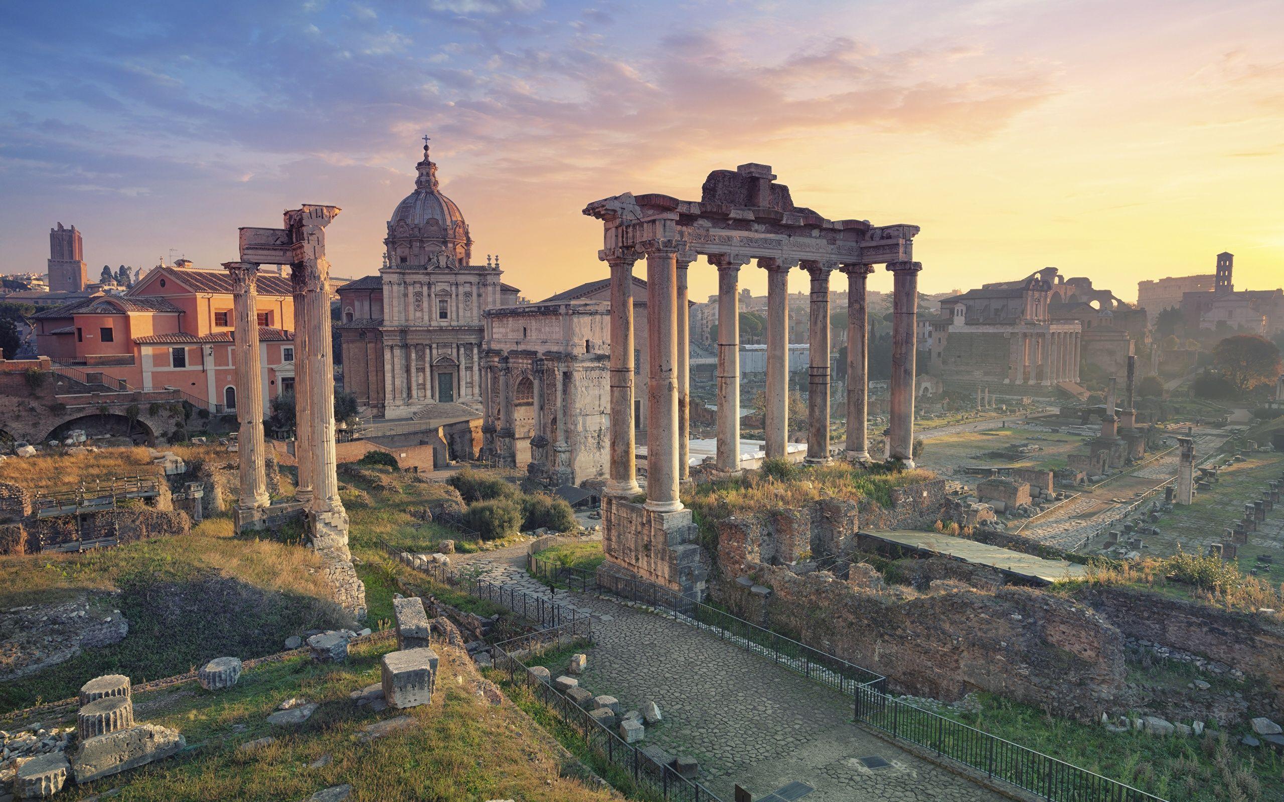 2560x1600 Roman Ruins HD Wallpaper