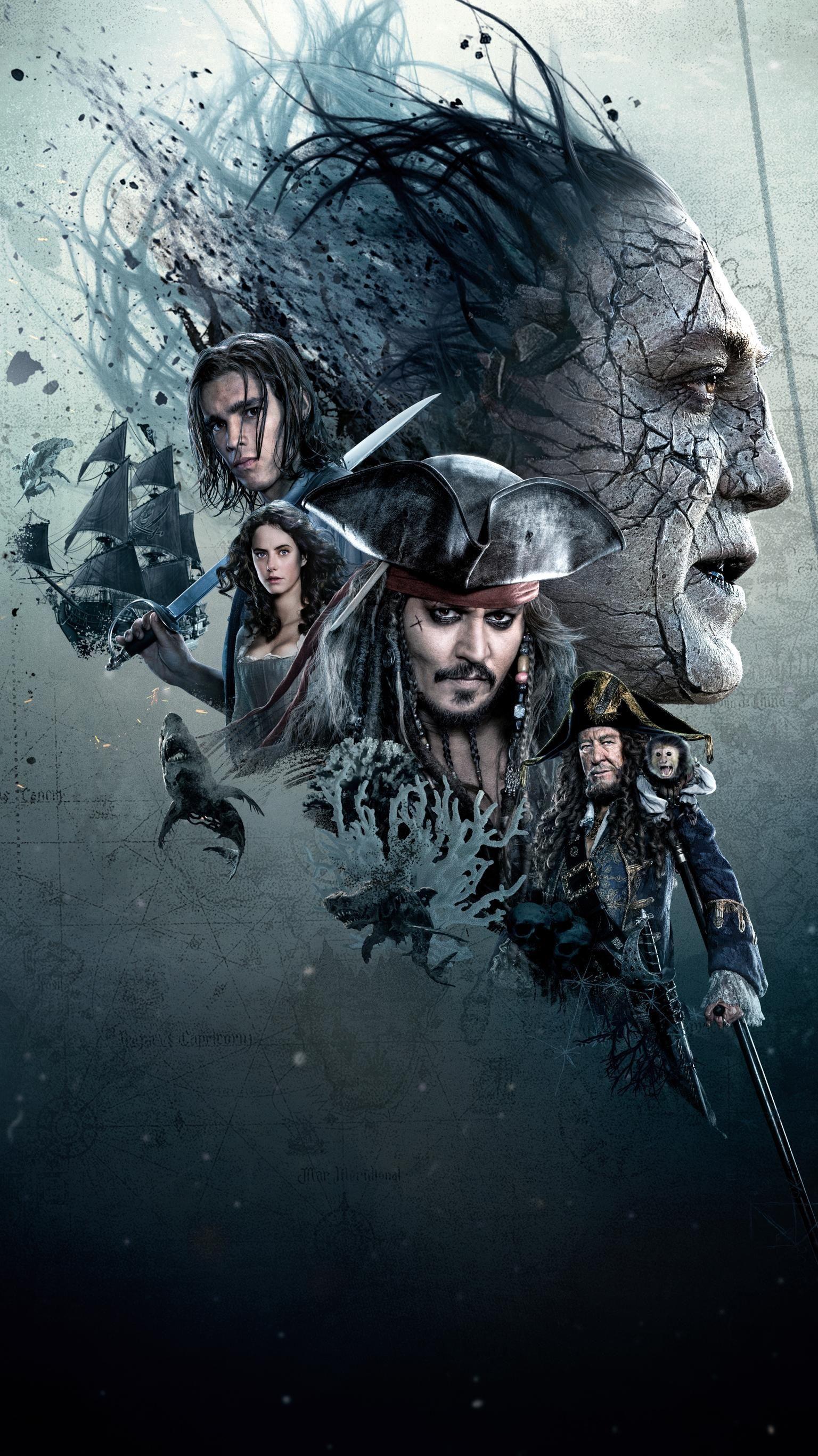 1536x2732 Pirates of the Caribbean Desktop Background .