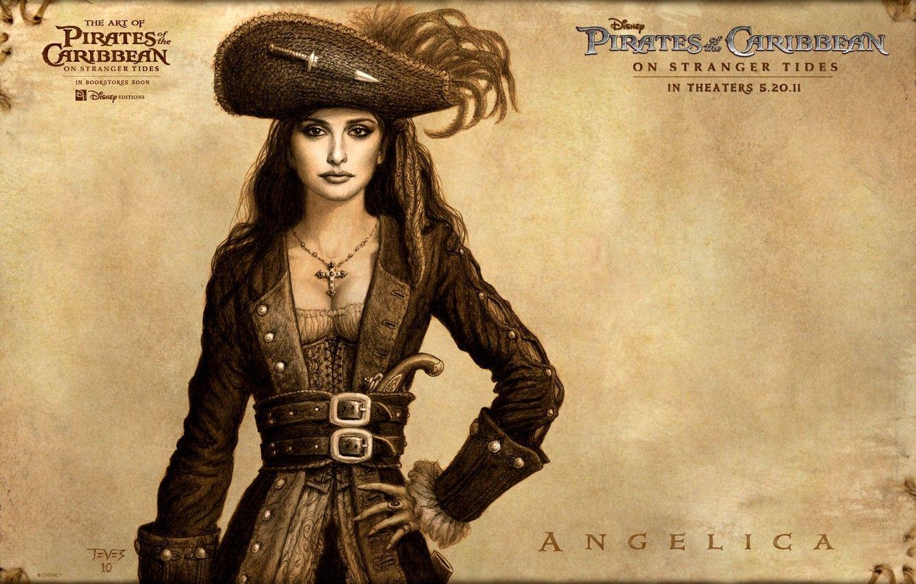 1332x850 Wallpaper art, Penelope Cruz, pirates of the Caribbean, pirates of the caribbean, disney, on stranger tides, on stranger tides, penelope cruz image for desktop, section фильмы