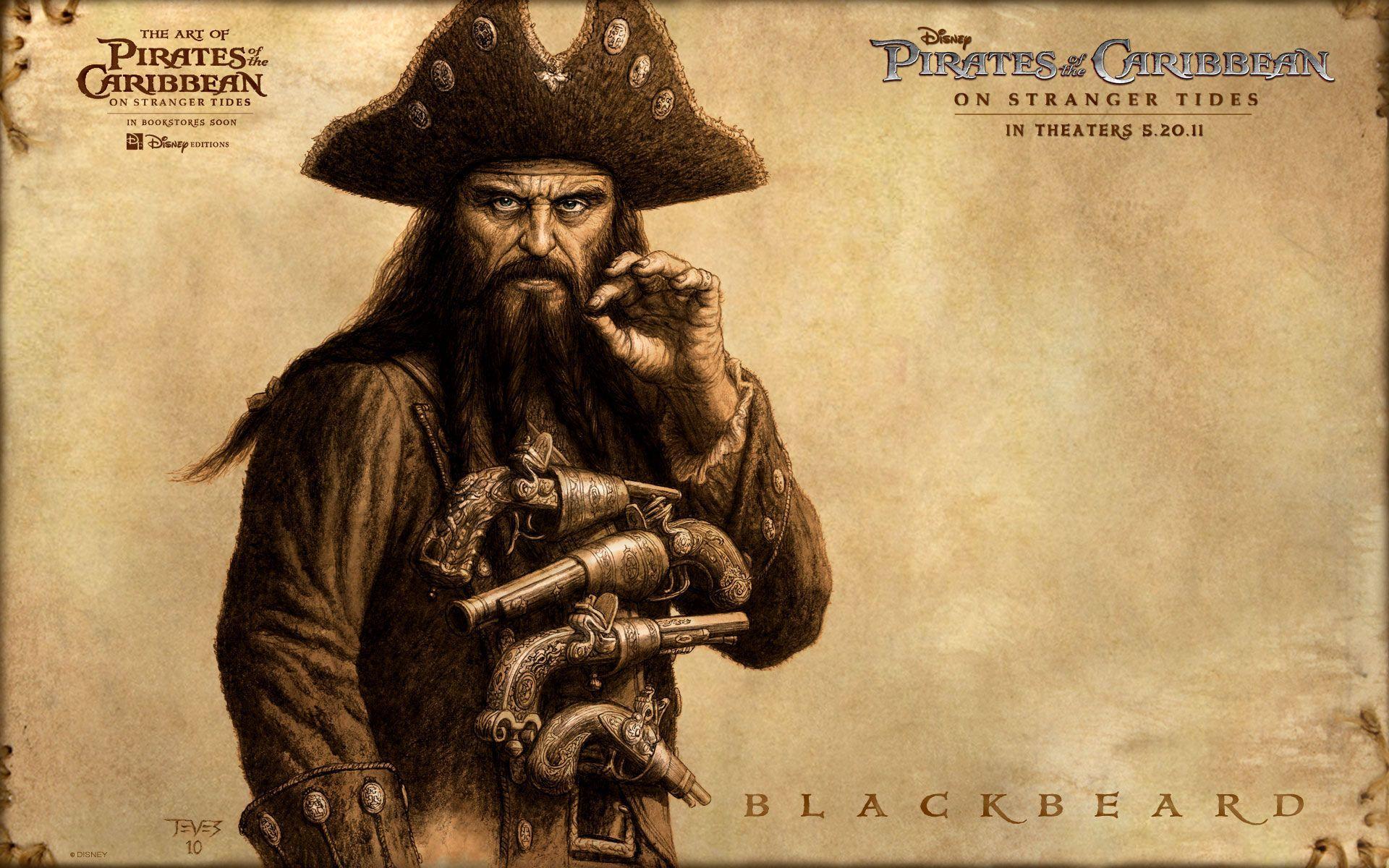 1920x1200 Blackbeard Wallpaper