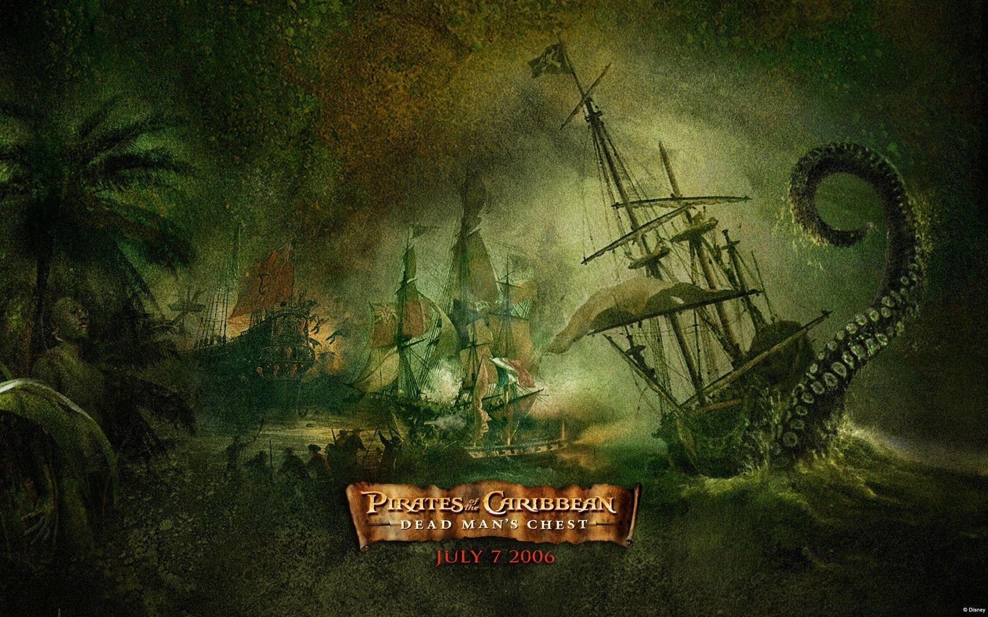 1920x1200 Dead Man's Chest Pirates Of The Caribbean