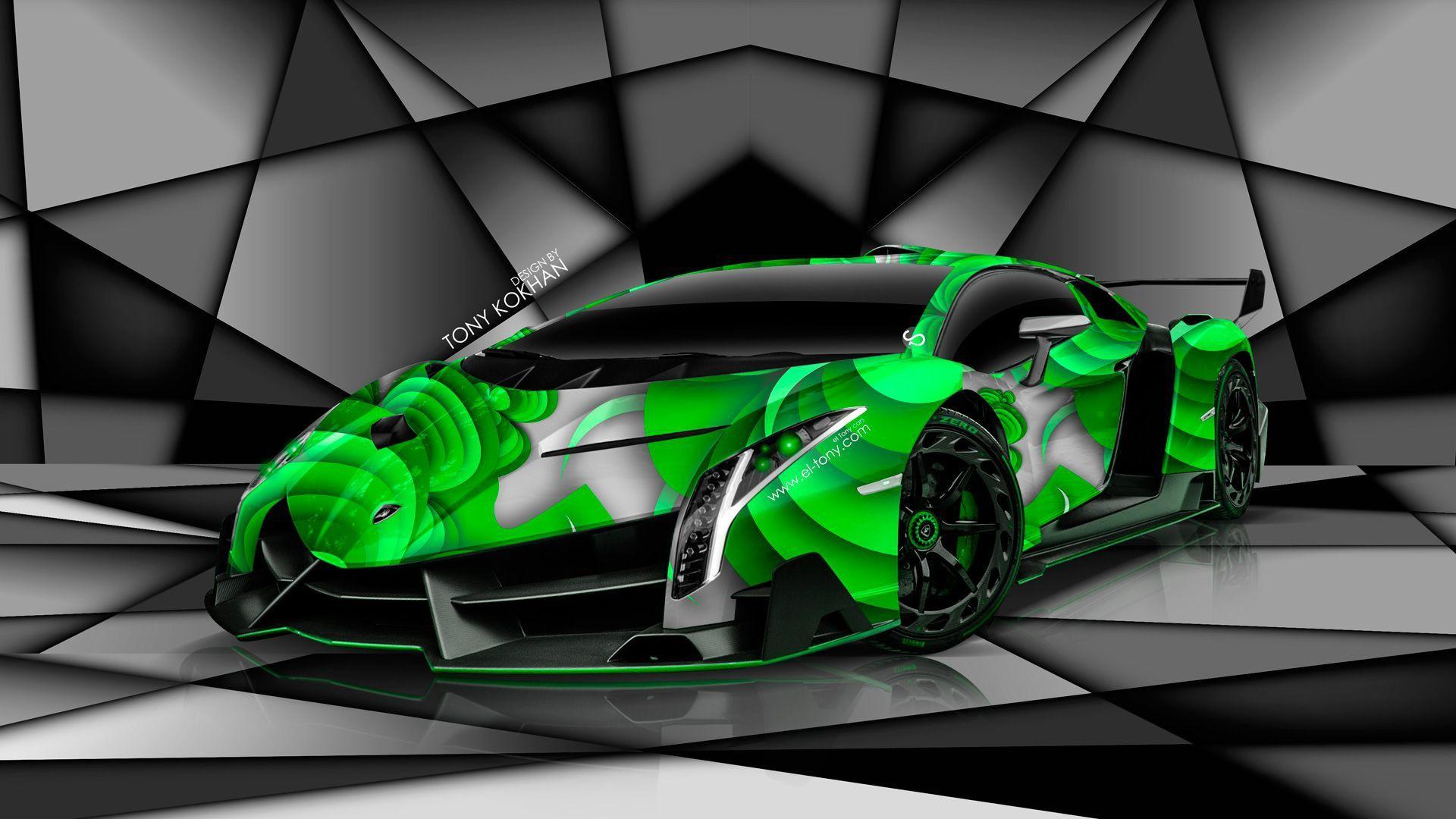 1920x1080 View Green Wallpaper Cool Lamborghini PNG