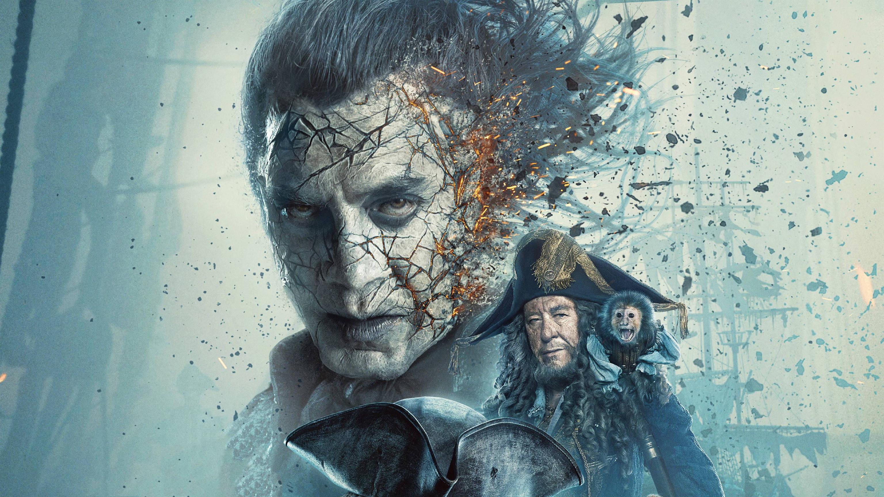 3072x1728 Pirates of the Caribbean: Dead Men Tell No Tales Movie Poster 4K Wallpaper, HD Movies 4K Wallpaper, Image, Photo and Background