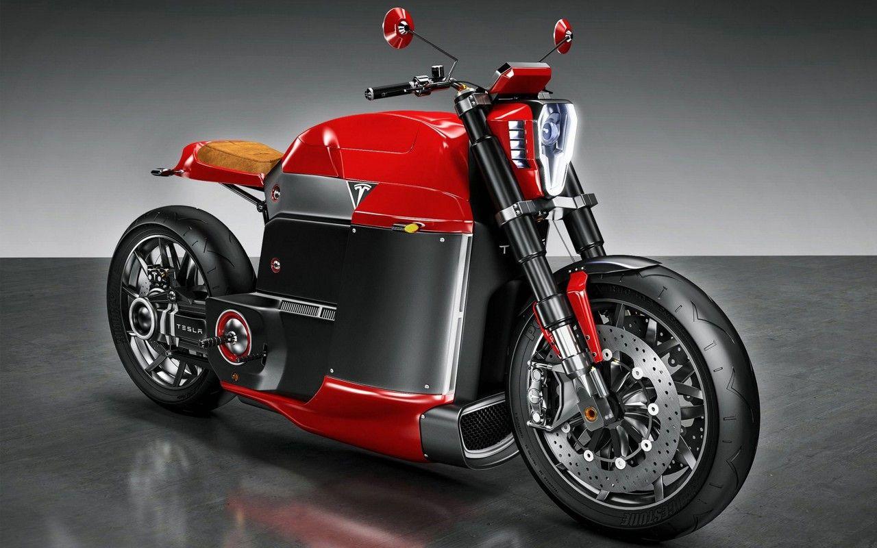 1280x800 Tesla Model M Concept Electric Motorcycle Wallpaper 3D Models. Free