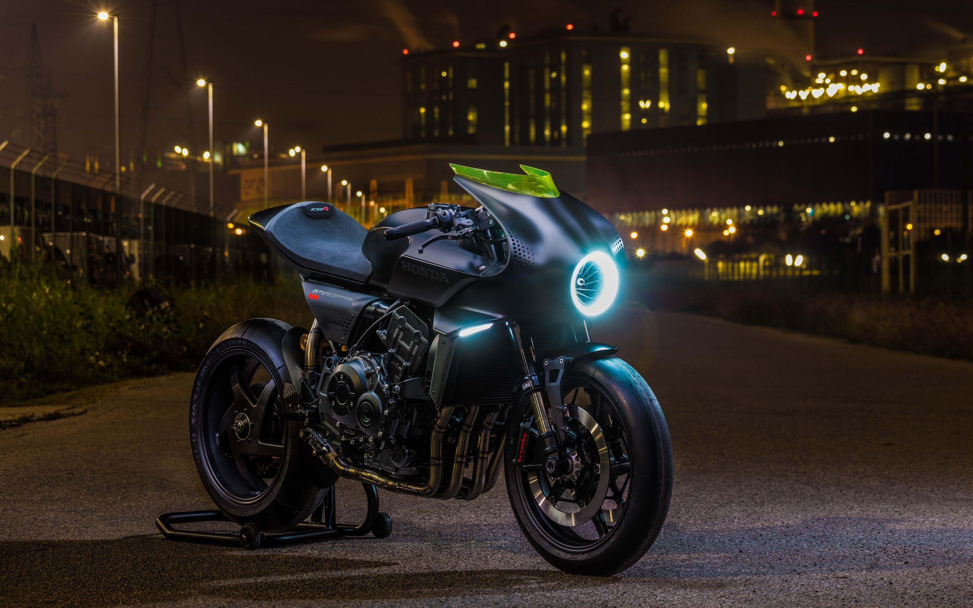 3840x2400 Desktop Wallpaper Honda Cb4 Interceptor, Concept Motorcycle, Bike, 4k, HD Image, Picture, Background, 2a629f