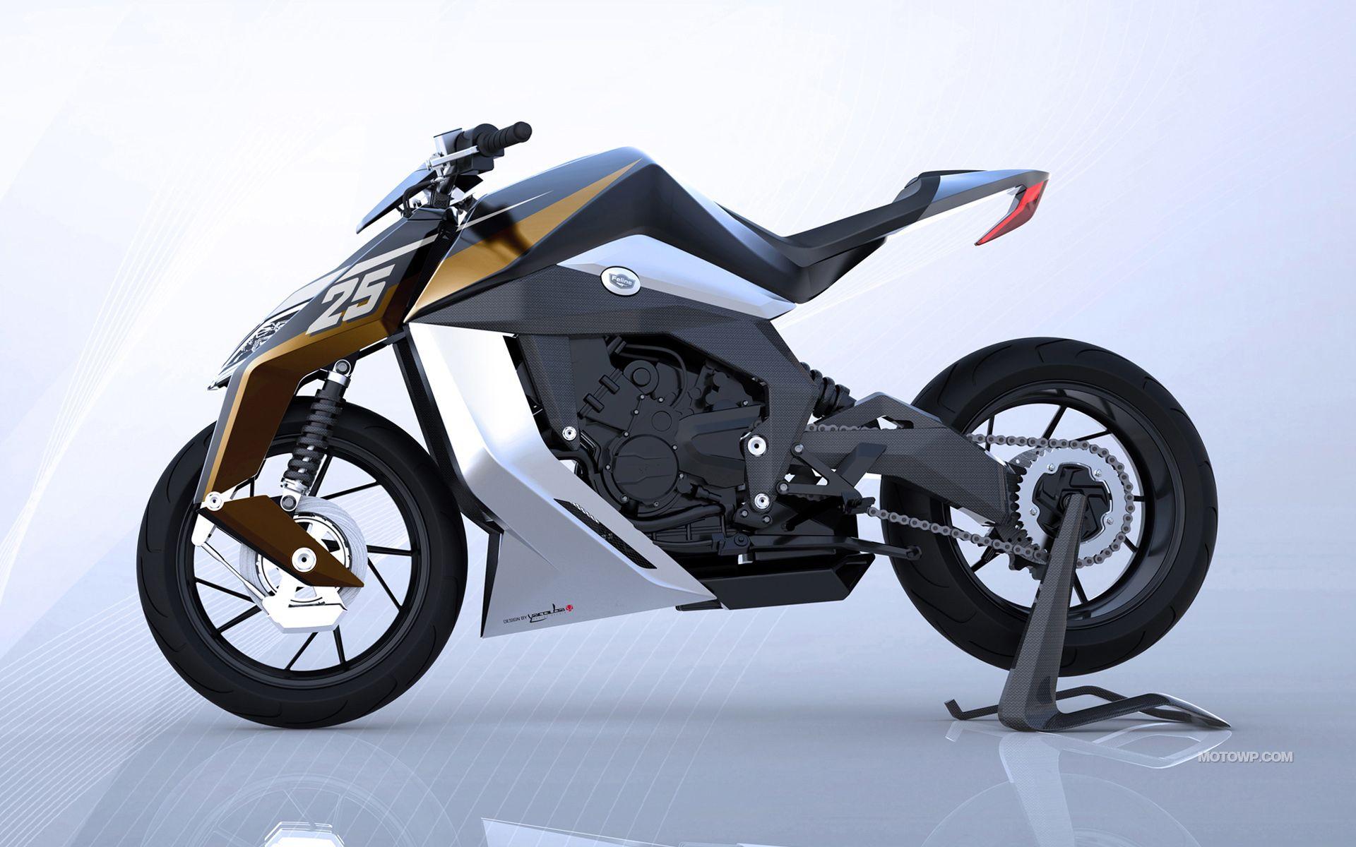 1920x1200 Motorcycles desktop wallpaper Yacouba Feline One Concept