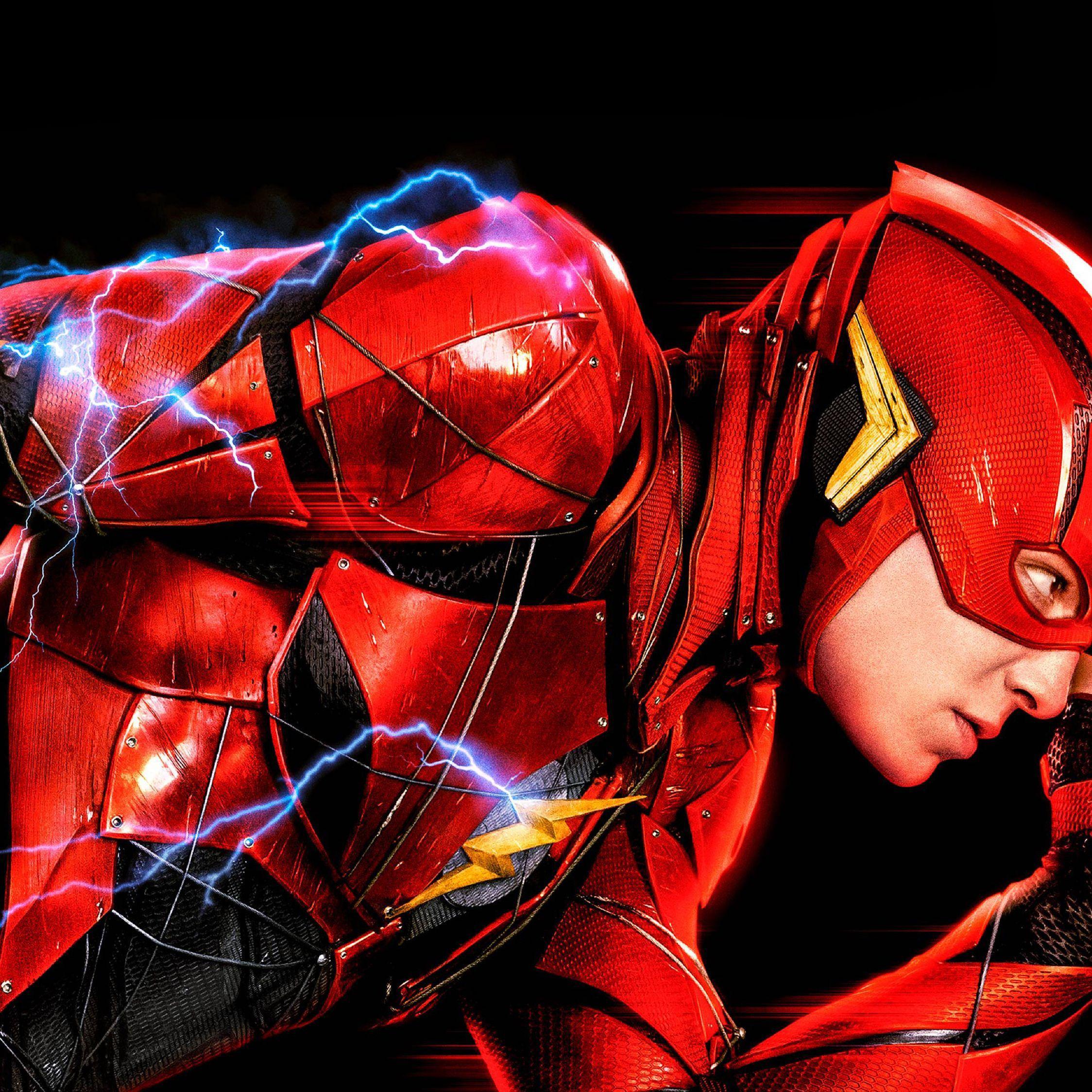 2248x2248 Flash Justice League Wallpaper