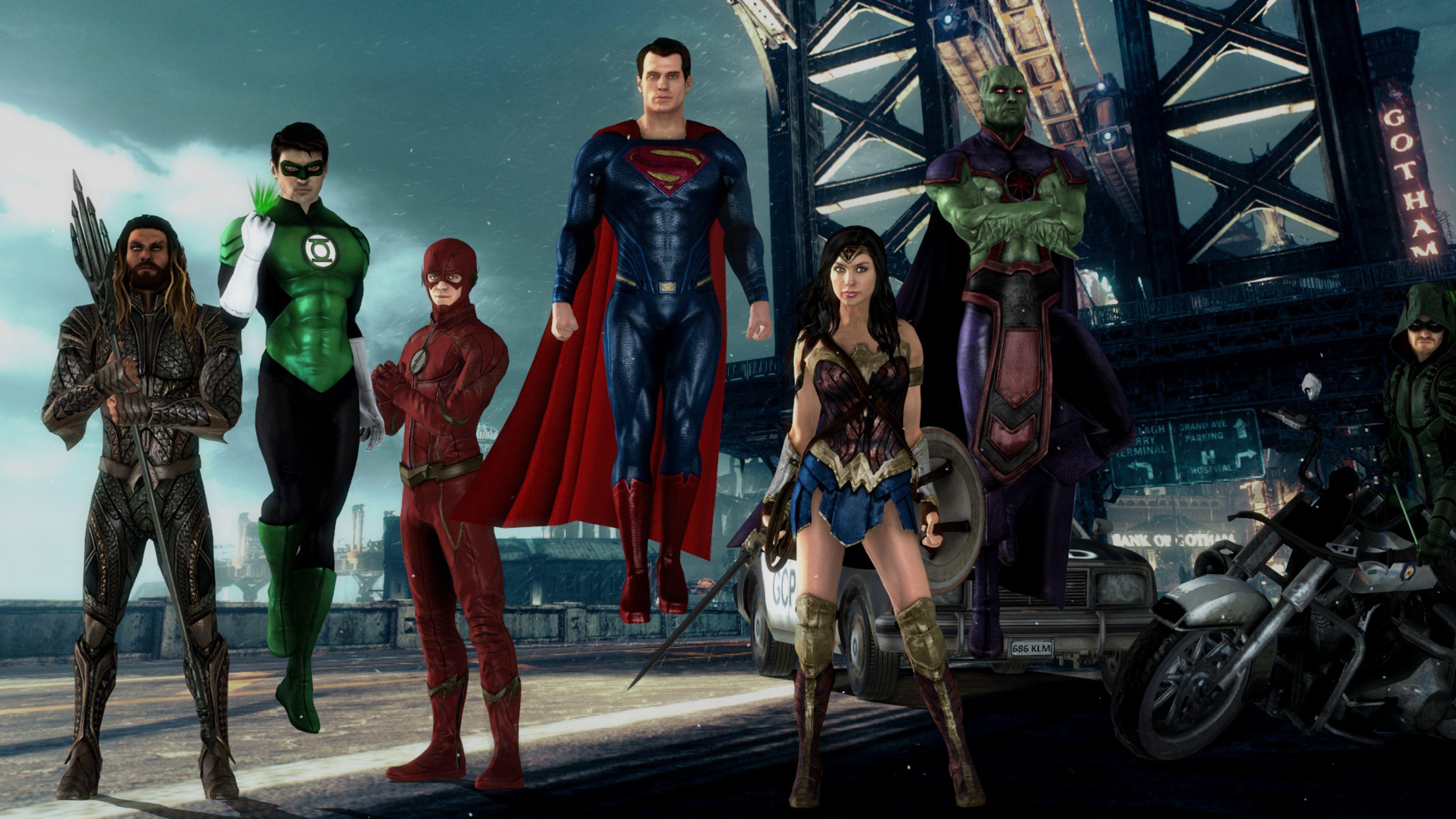 3840x2160 Justice League DCEU superman wallpaper, superheroes wallpaper, sara lance wallpaper, justice league wallpa. Justice league, Superman wallpaper, Flash wallpaper