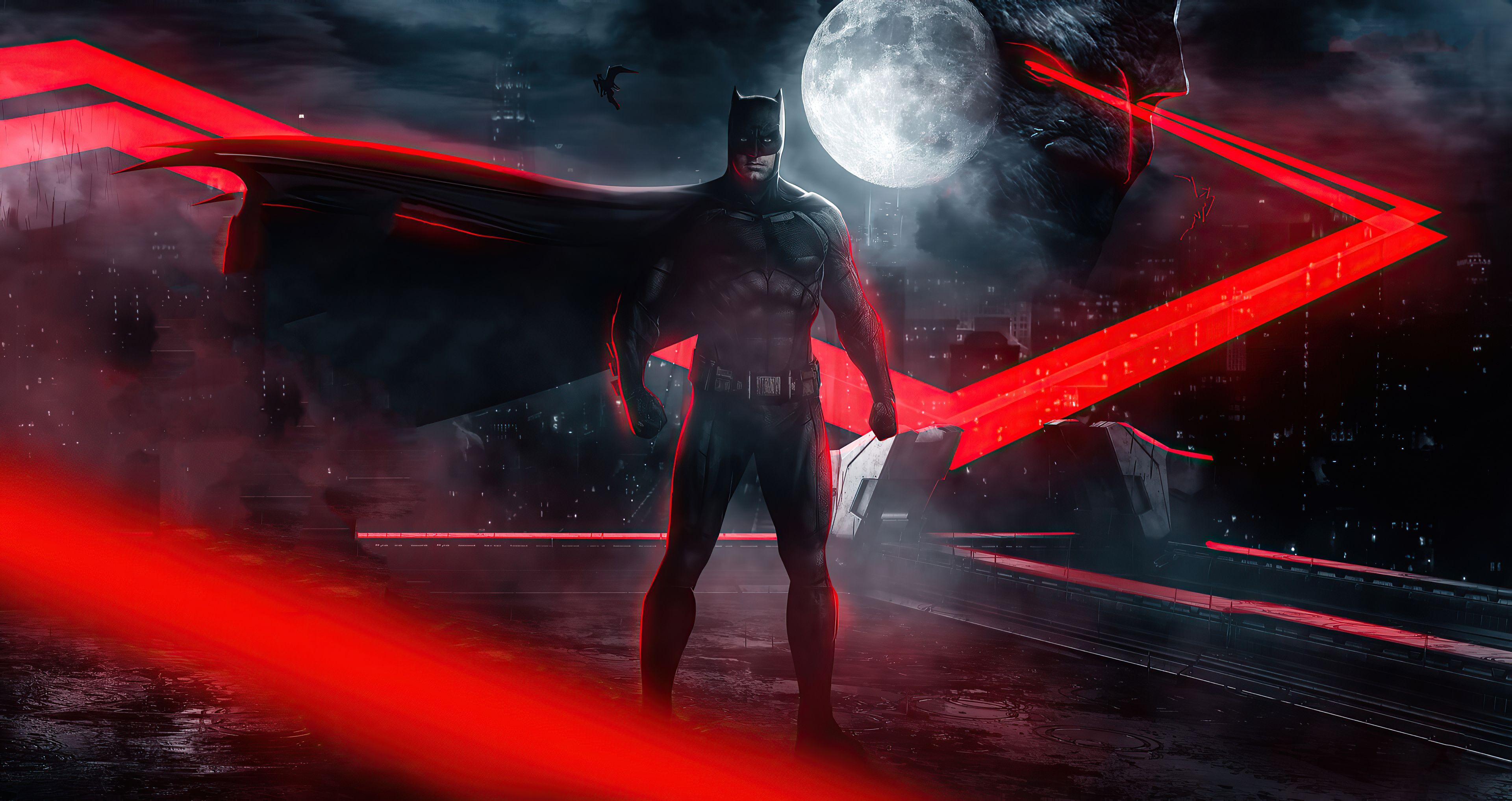 3840x2036 Batman in Justice League Wallpaper 4k Ultra HD