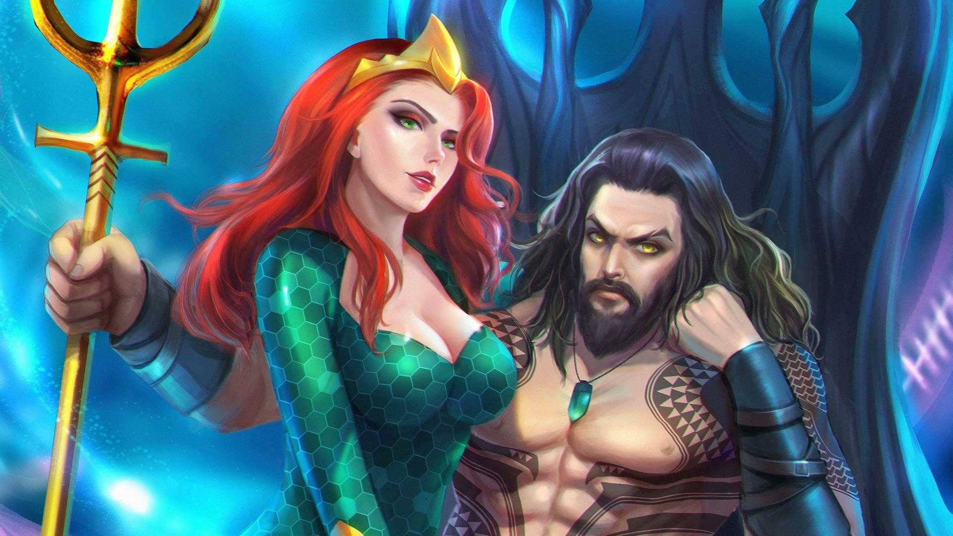 1920x1080 1920x1080 DC Comics, Aquaman, Mera (DC Comics) wallpaper JPG. Mocah HD Wallpaper