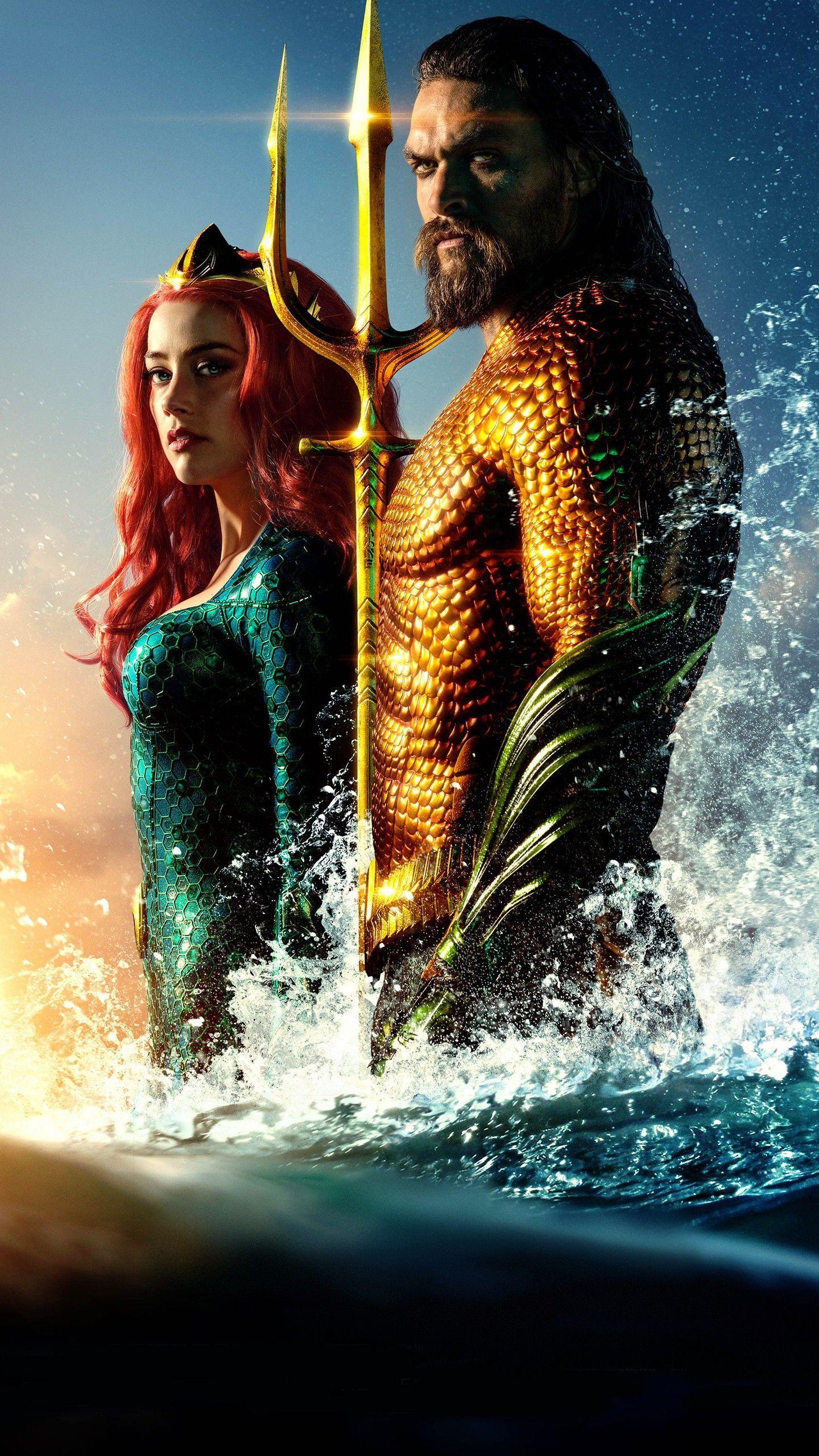 1440x2560 Mera Aquaman Wallpaper