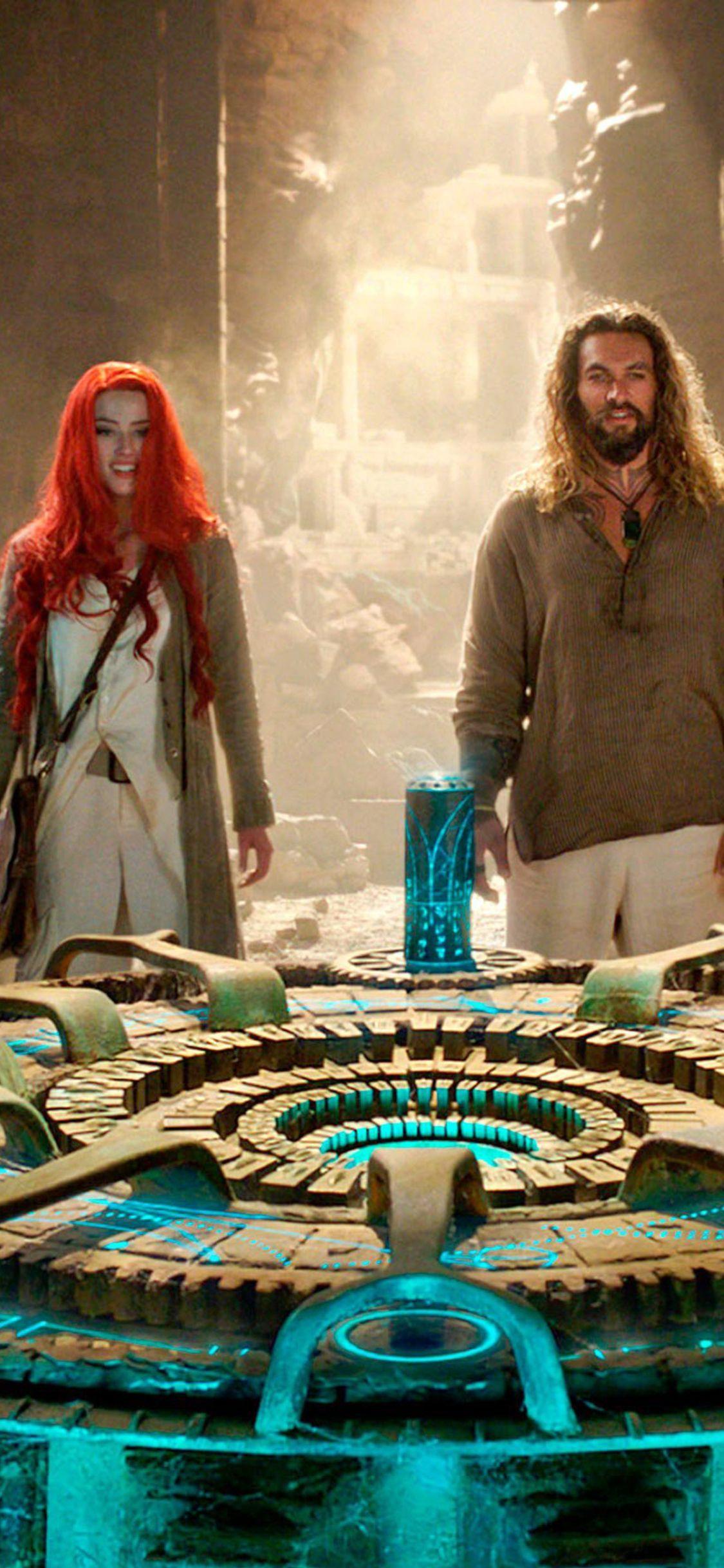 1125x2436 Aquaman And Mera Still From Movie iPhone XS, iPhone iPhone X HD 4k Wallpaper, Image, Background, Photo and Picture. Amber heard, Aquaman, Mera