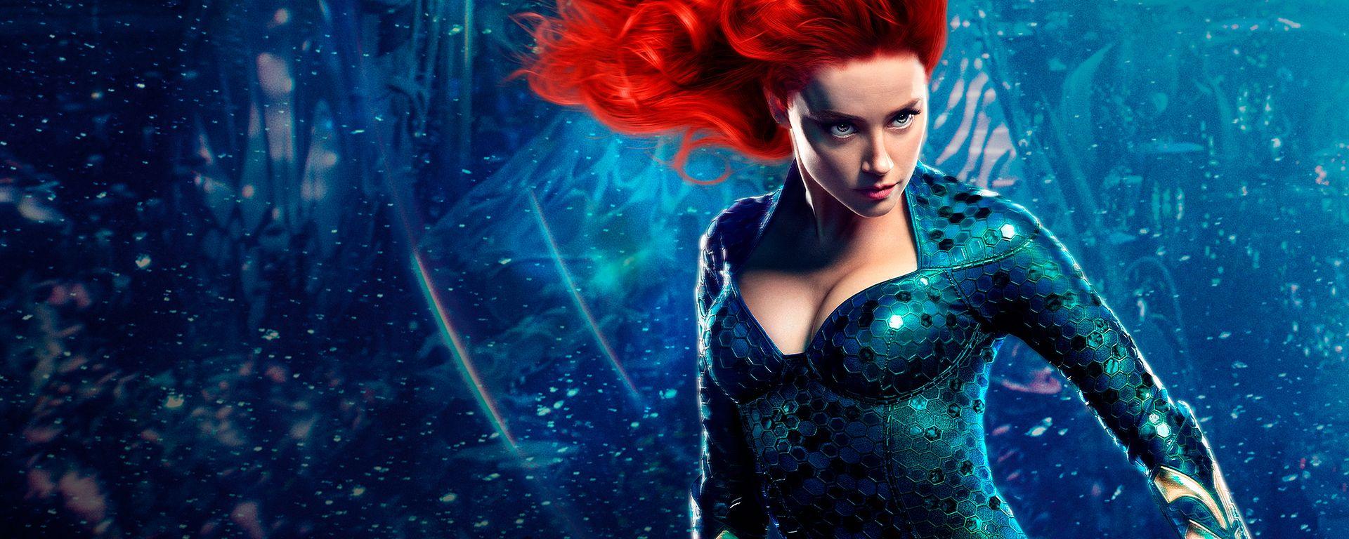 1920x768 Mera Aquaman Wallpaper