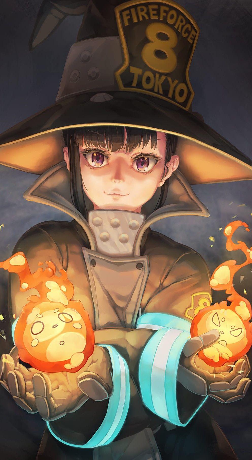 993x1810 Fire Force Mobile Wallpaper Best Fire Force Wallpaper For Mobile