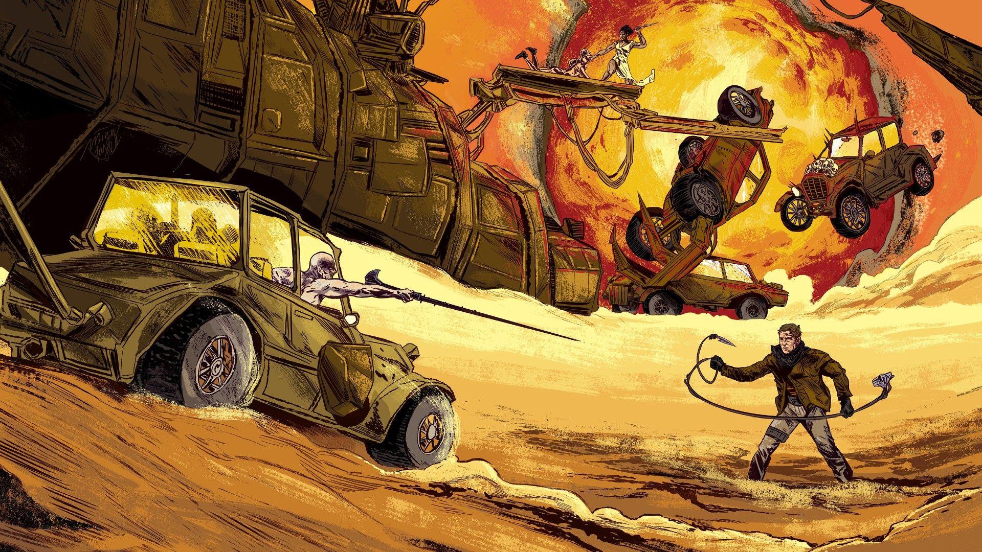 1920x1080 Mad Max, Mad Max: Fury Road, Movies, Car, Comics Wallpaper HD / Desktop and Mobile Background