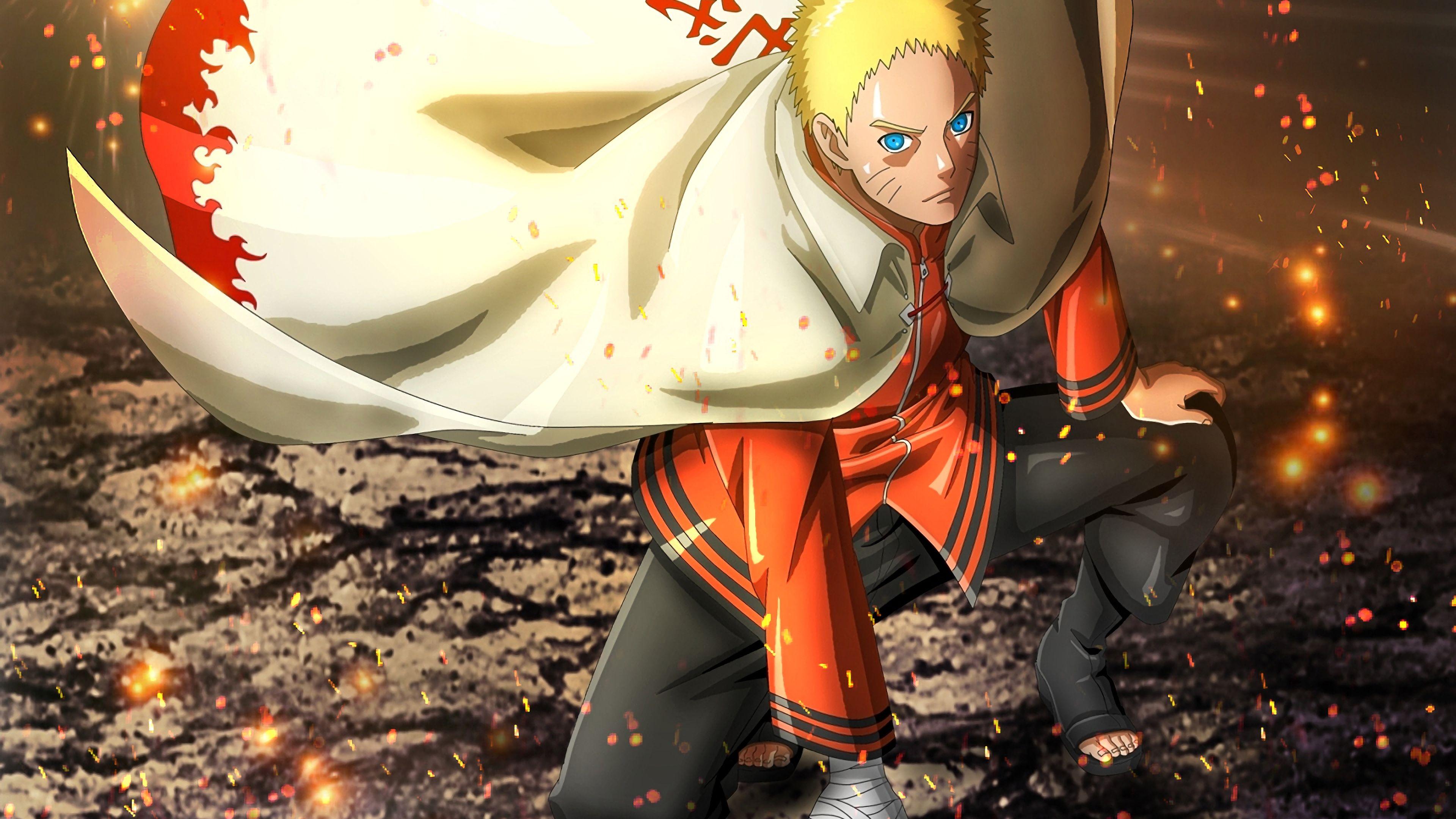 3840x2160 Naruto Uzumaki Boruto Anime 4K