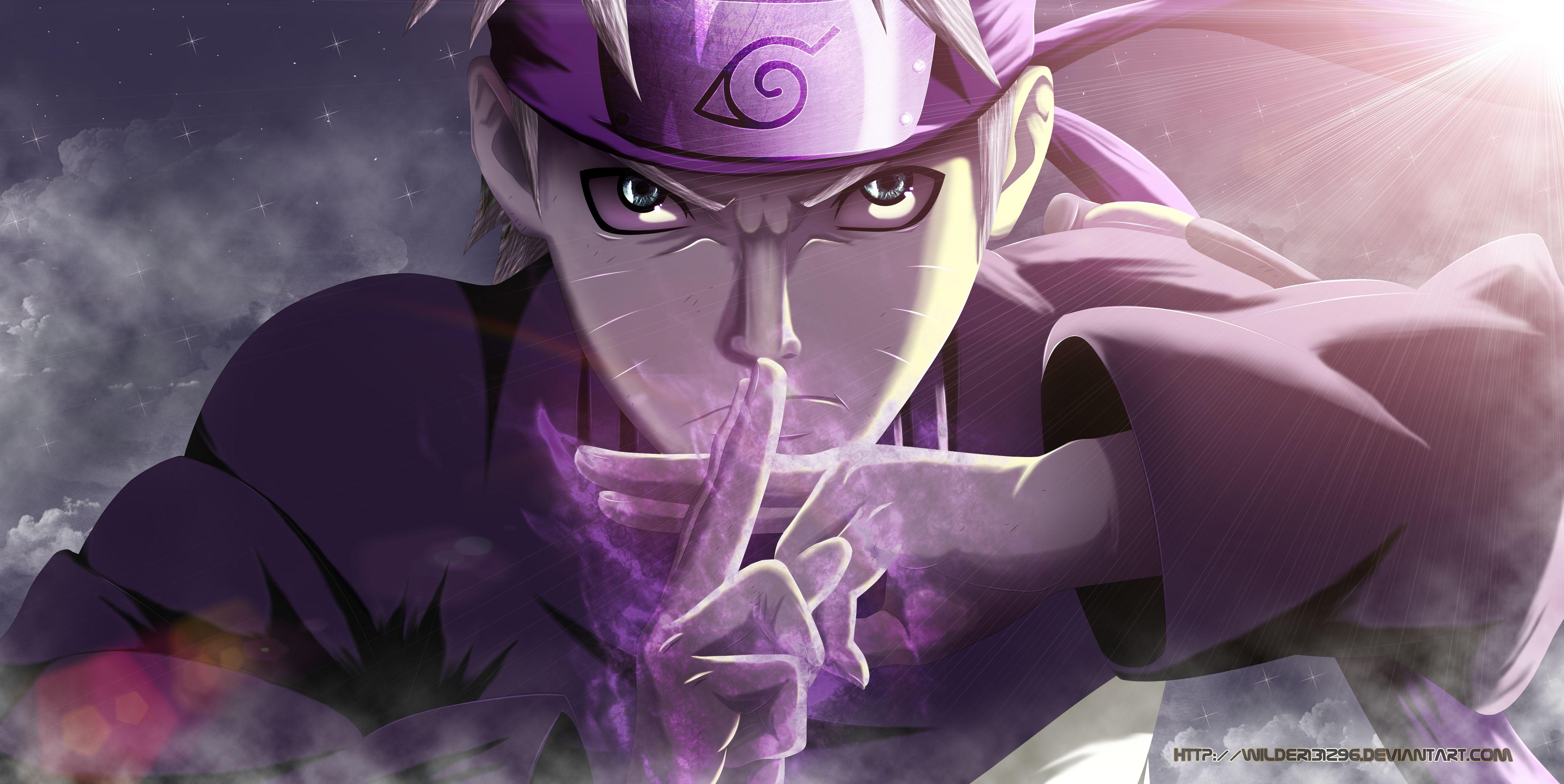 4855x2436 Naruto Wallpaper 4k