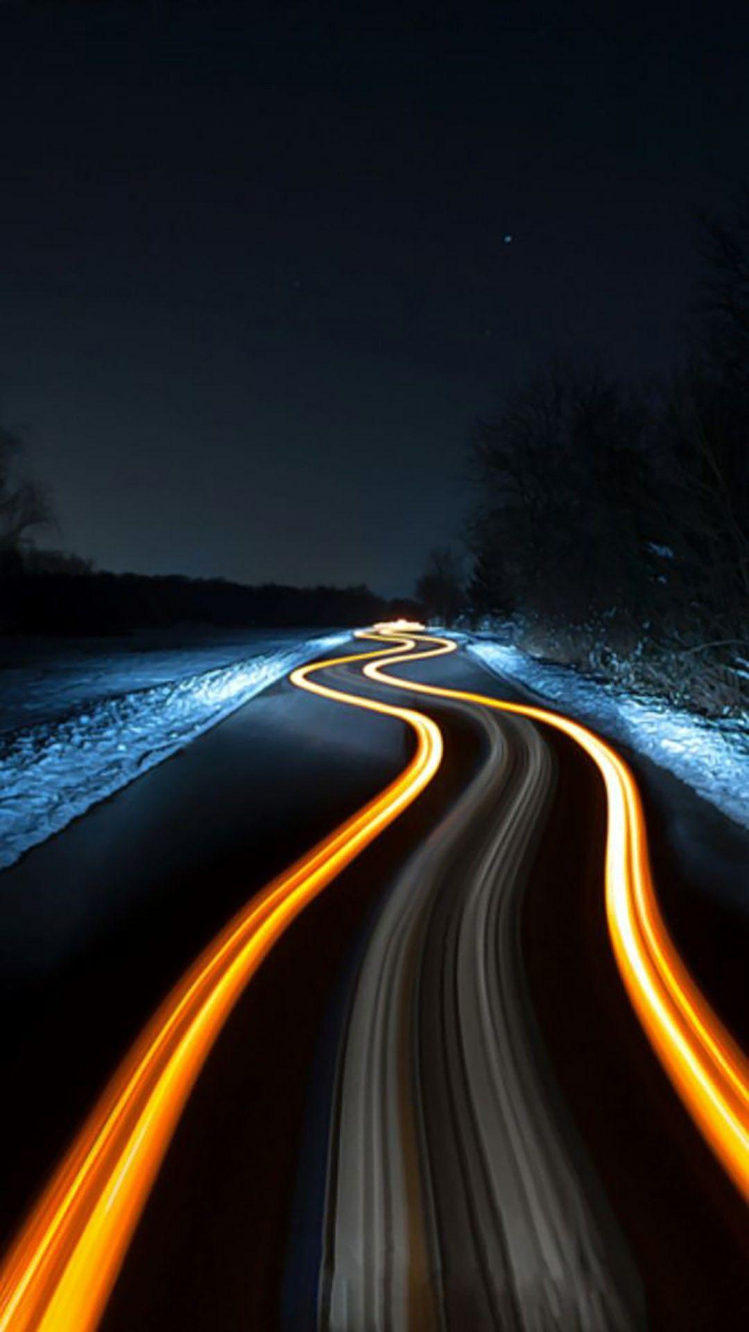 1080x1920 Amoled wallpaper. Light painting photography, Night photography, Exposure photography