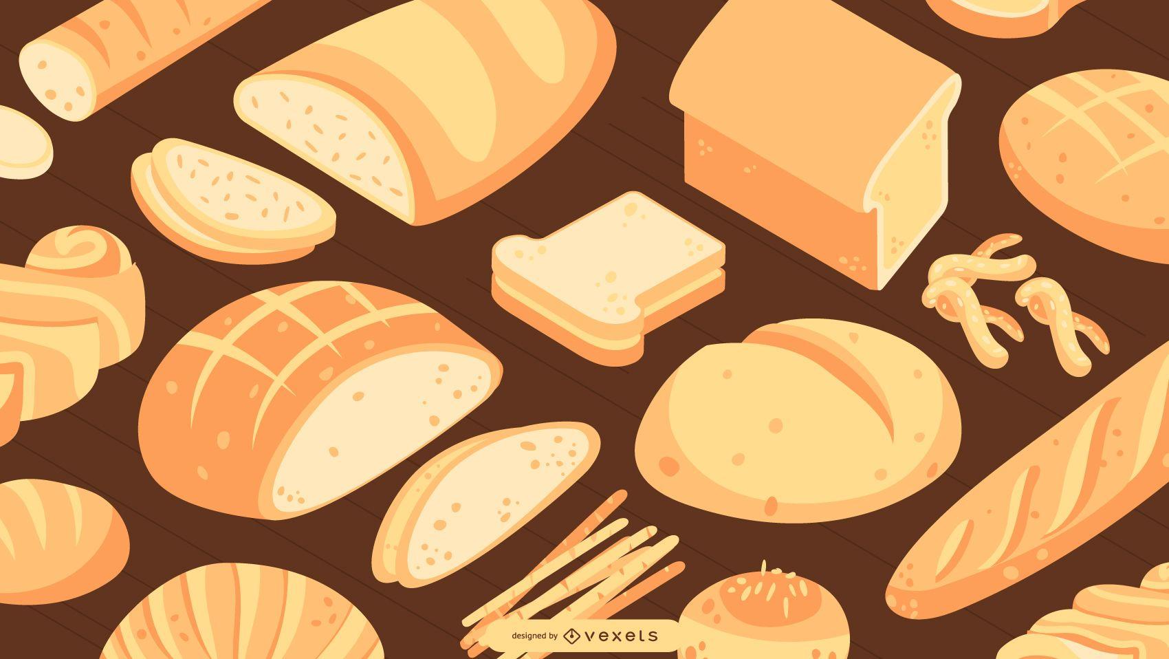 Cartoon Bread Wallpapers - Top Free Cartoon Bread Backgrounds