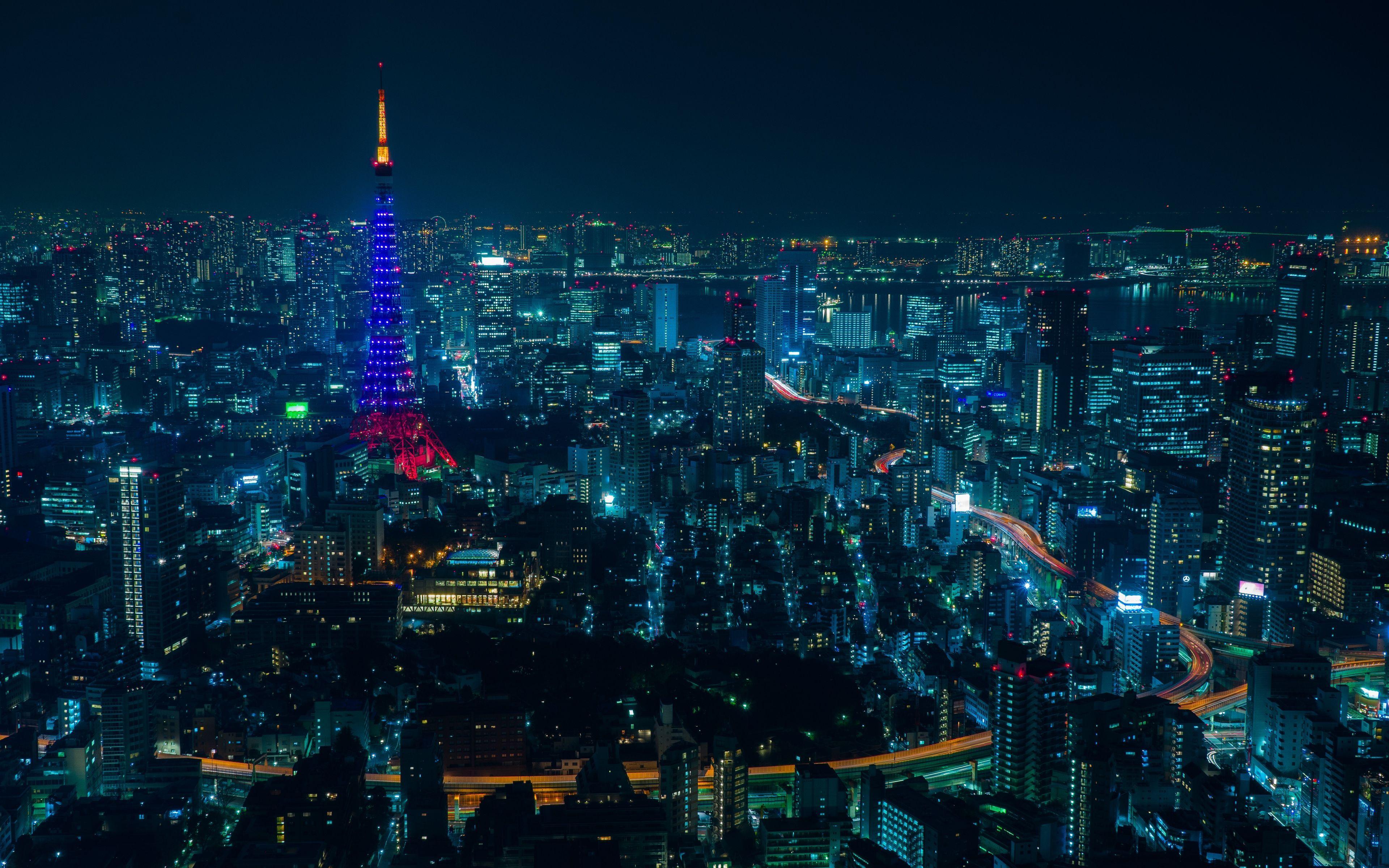 3840x2400 Tokyo 4K Wallpaper