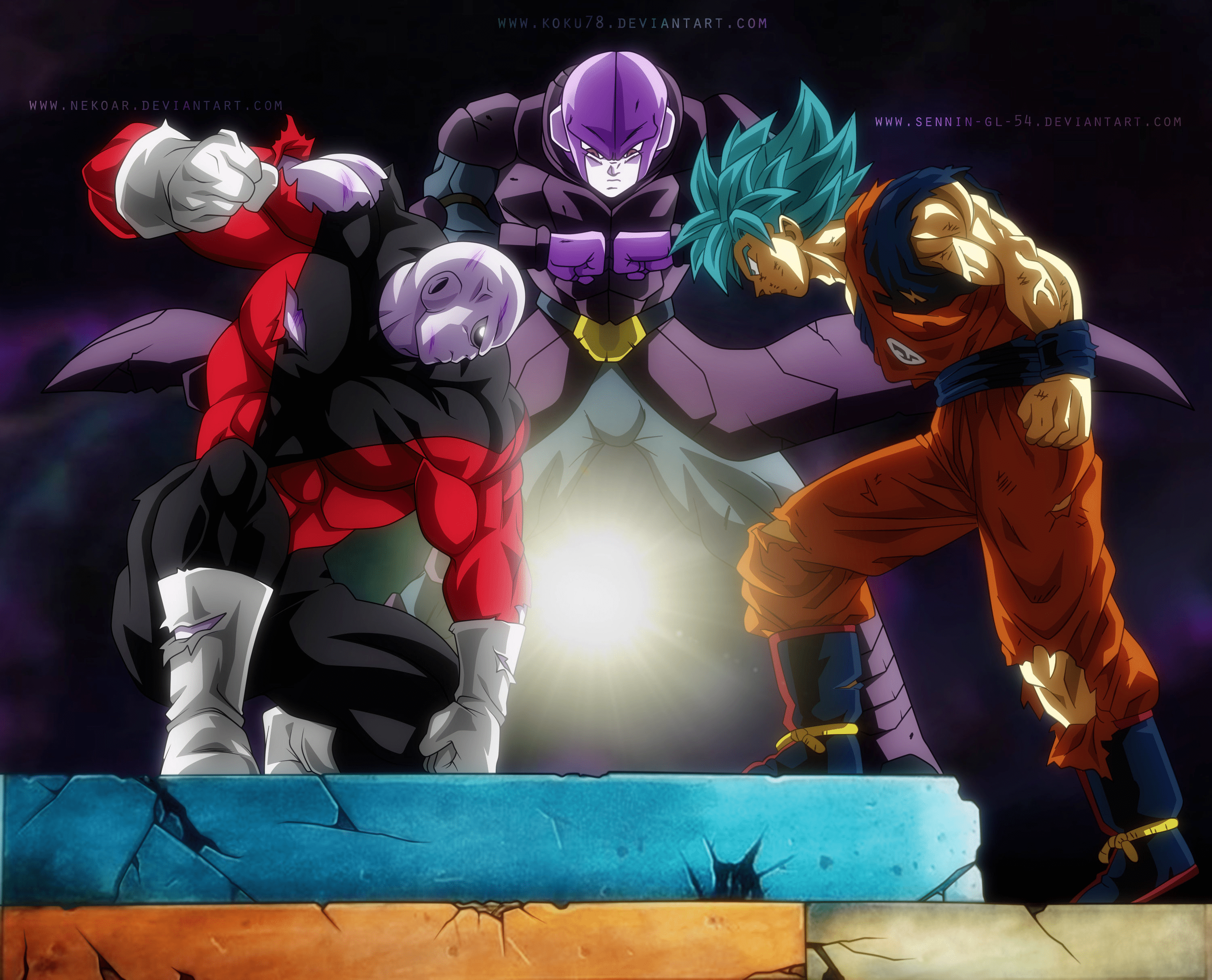 3000x2426 Title Anime Dragon Ball Super Dragon Ball Vs Hit Vs Jiren HD Wallpaper
