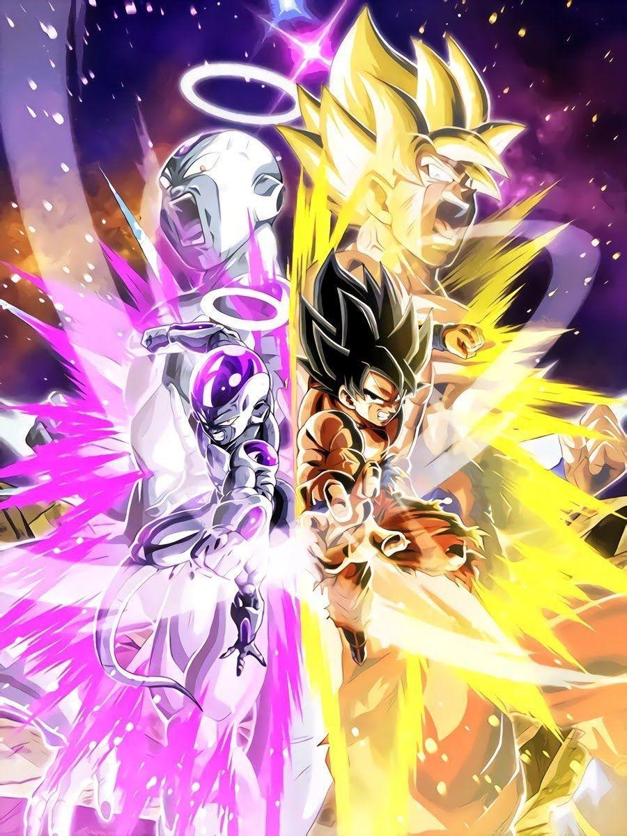 900x1200 Goku Vs Jiren Wallpaper