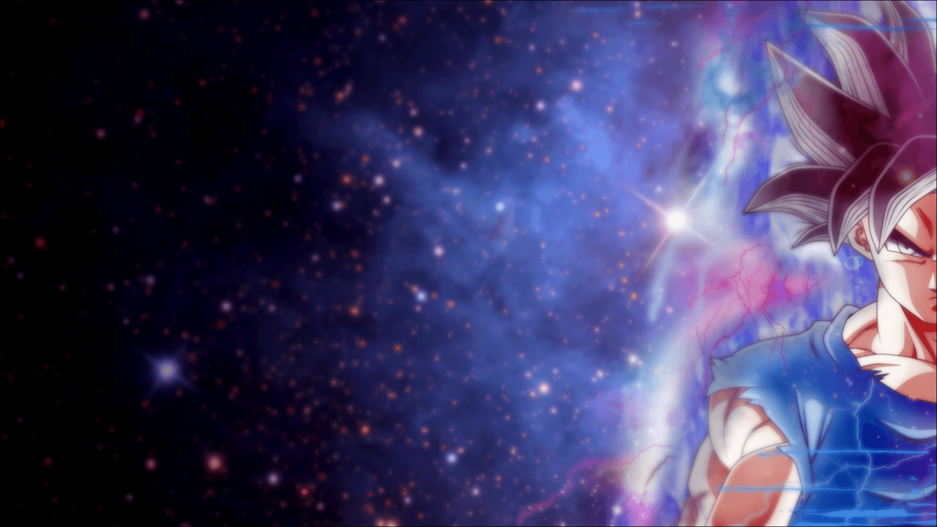 1920x1080 Goku SSB Desktop Wallpaper