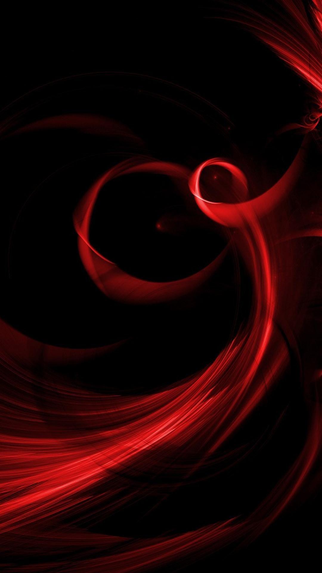 1080x1920 Red And Black Tablet Wallpaper